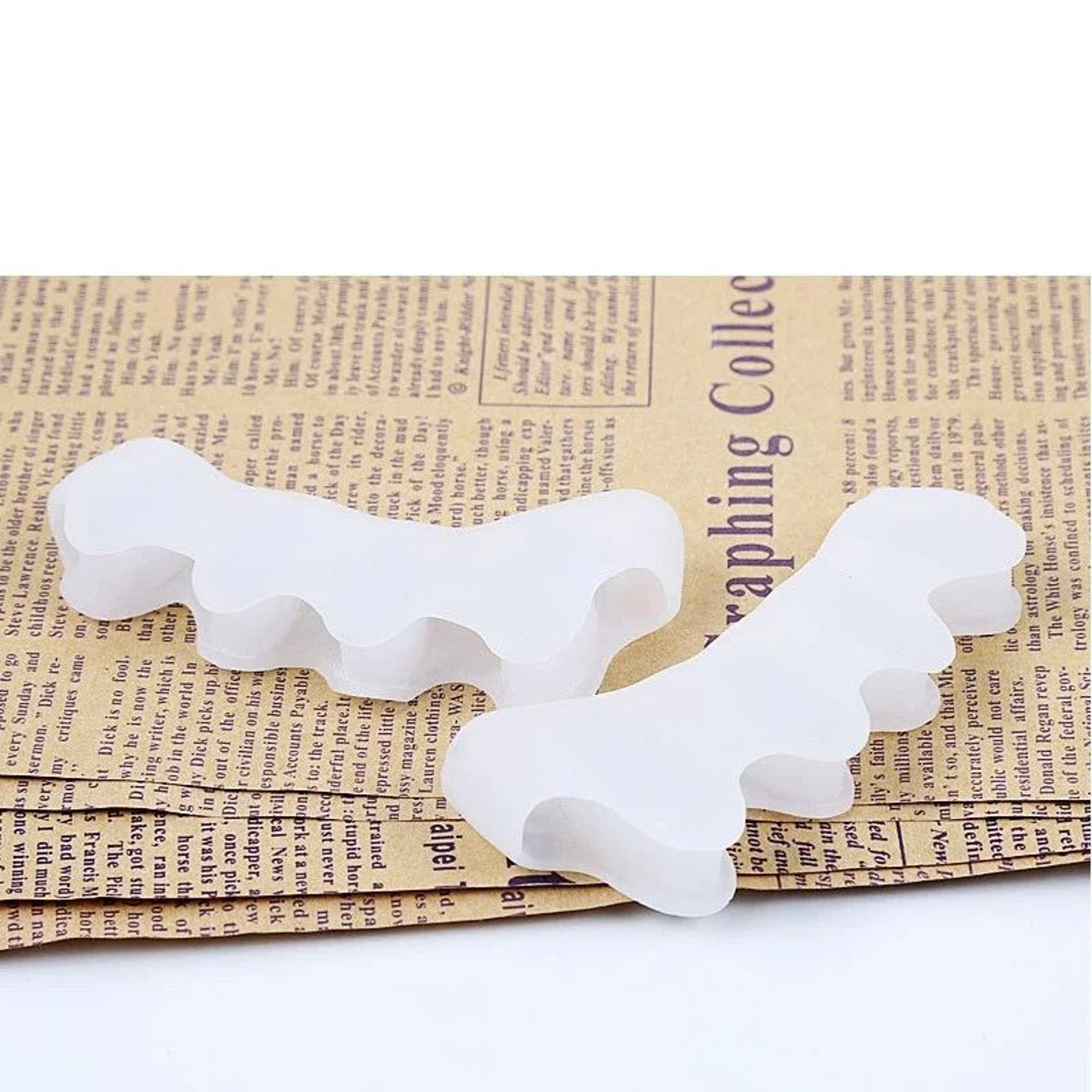 Protective Toe Separator Gel Straightener For Bunion And Hammer Toe Relief 10