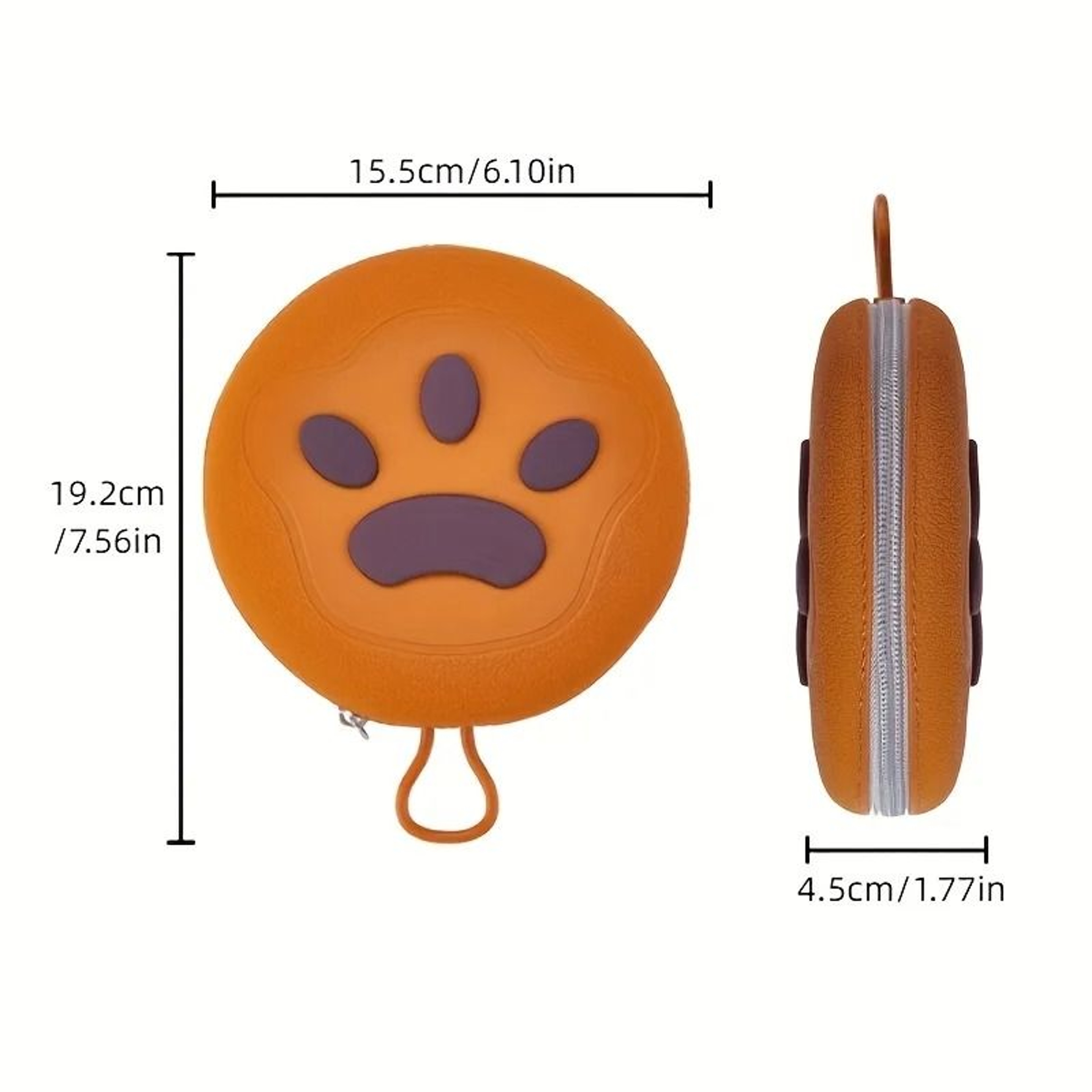 Foldable Silicone Double Dog Bowl Portable Travel Feeding Set 1