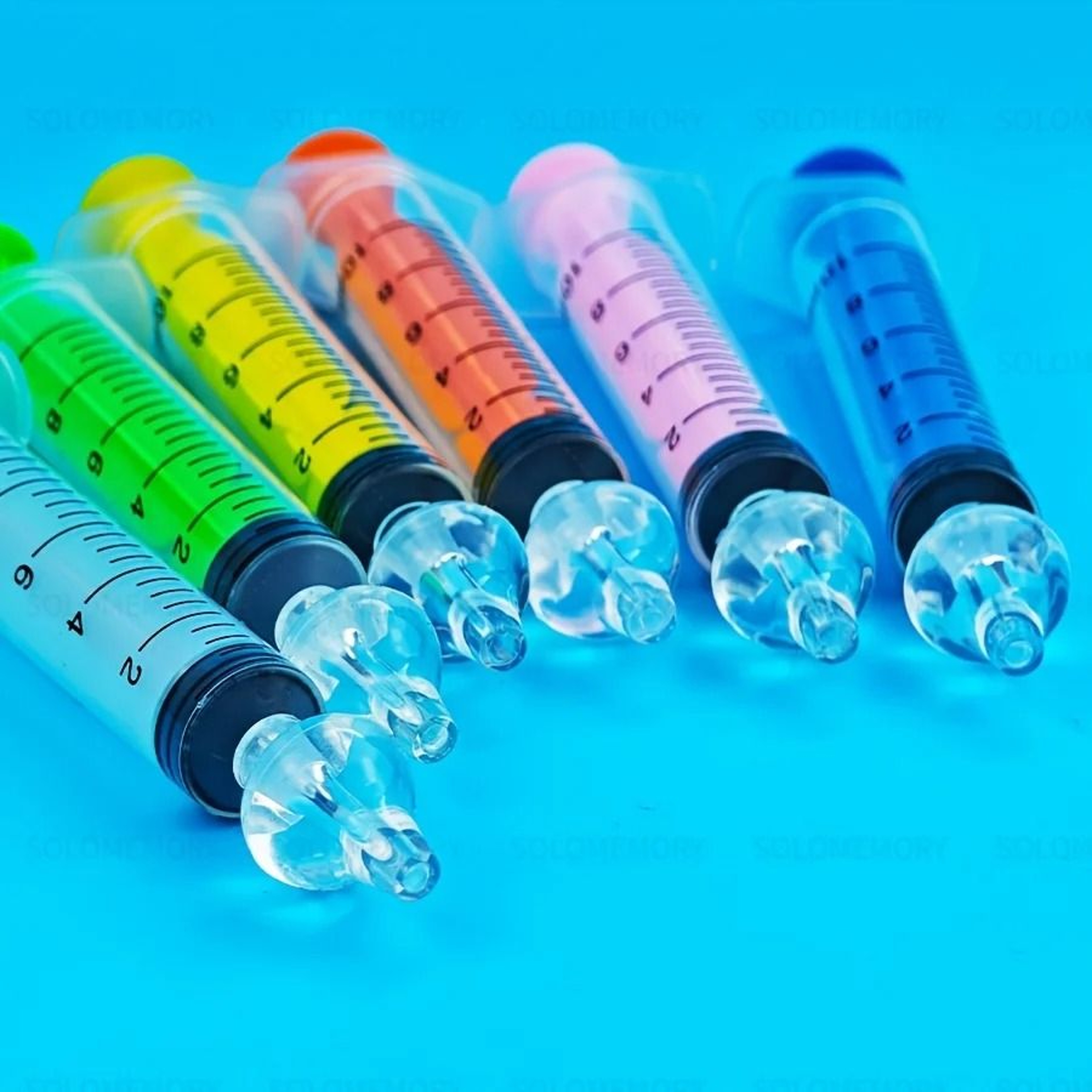 Portable Nose Cleaner Set Manual Nasal Rinse Bottle For Adult Nose Washing 7 Pack 5
