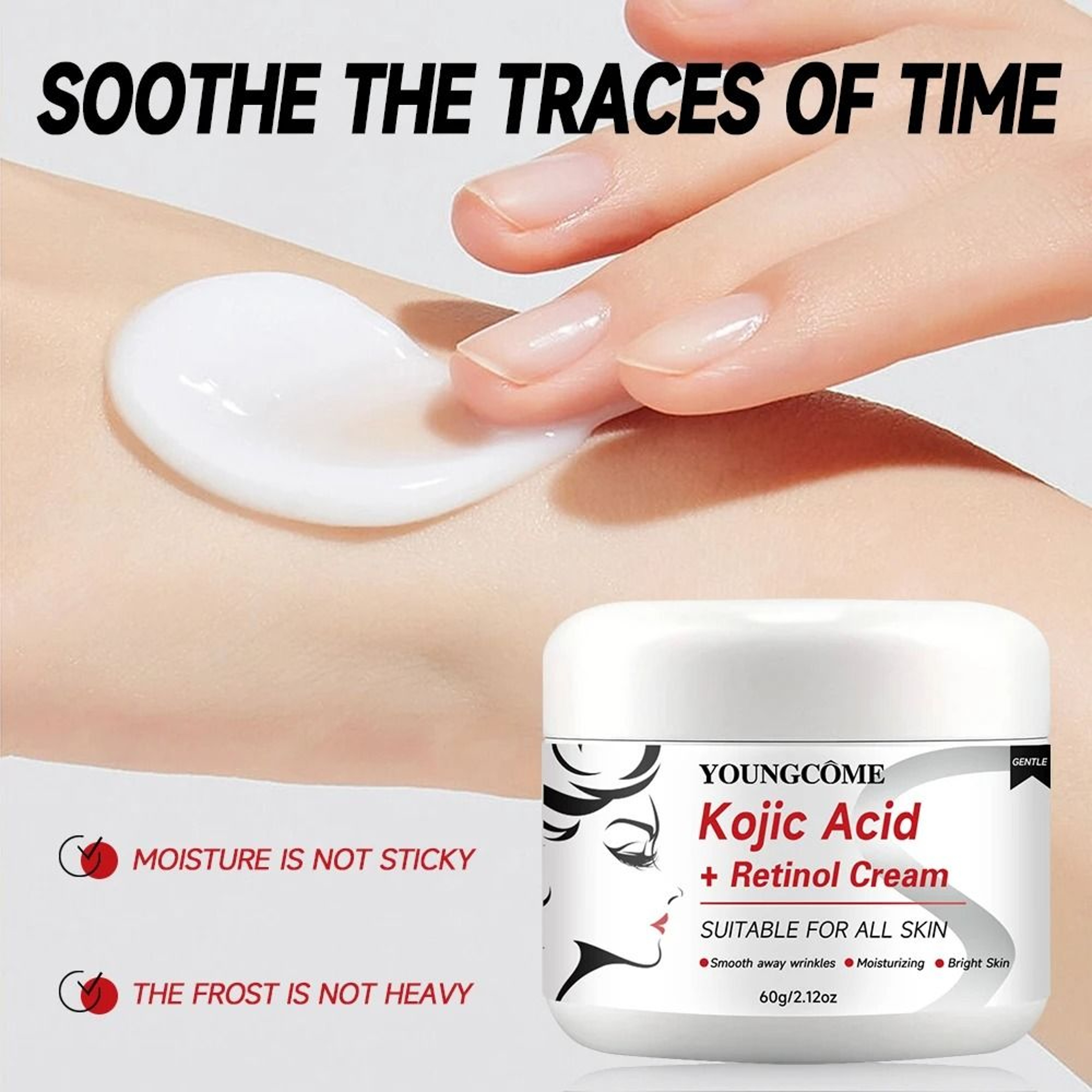 Kojic Acid Retinol Cream Anti Aging Moisturizing Brightening Face Cream 1