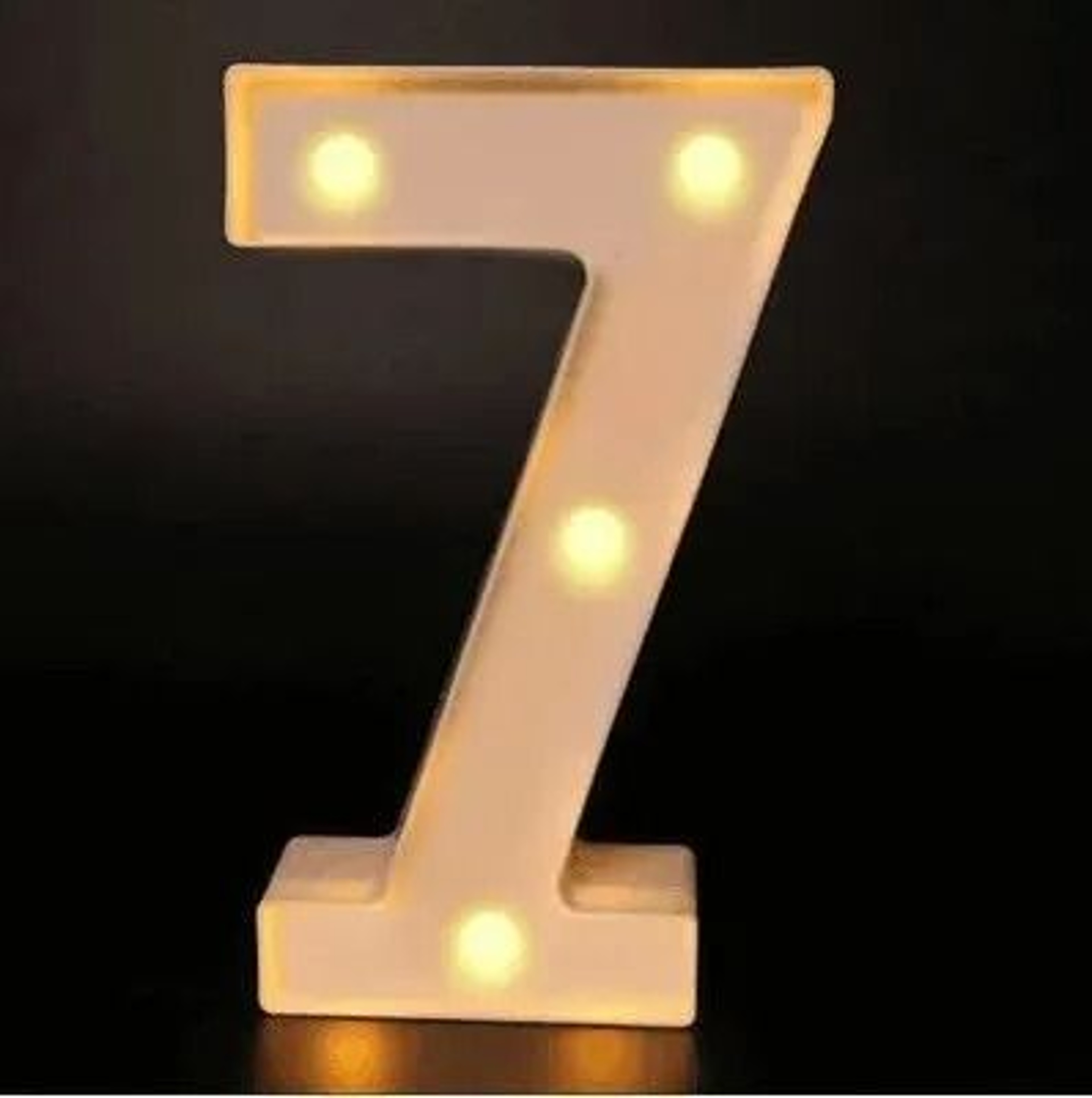 Warm White LED Alphabet Letter Light For Home Wedding Birthday Party Decorations 13