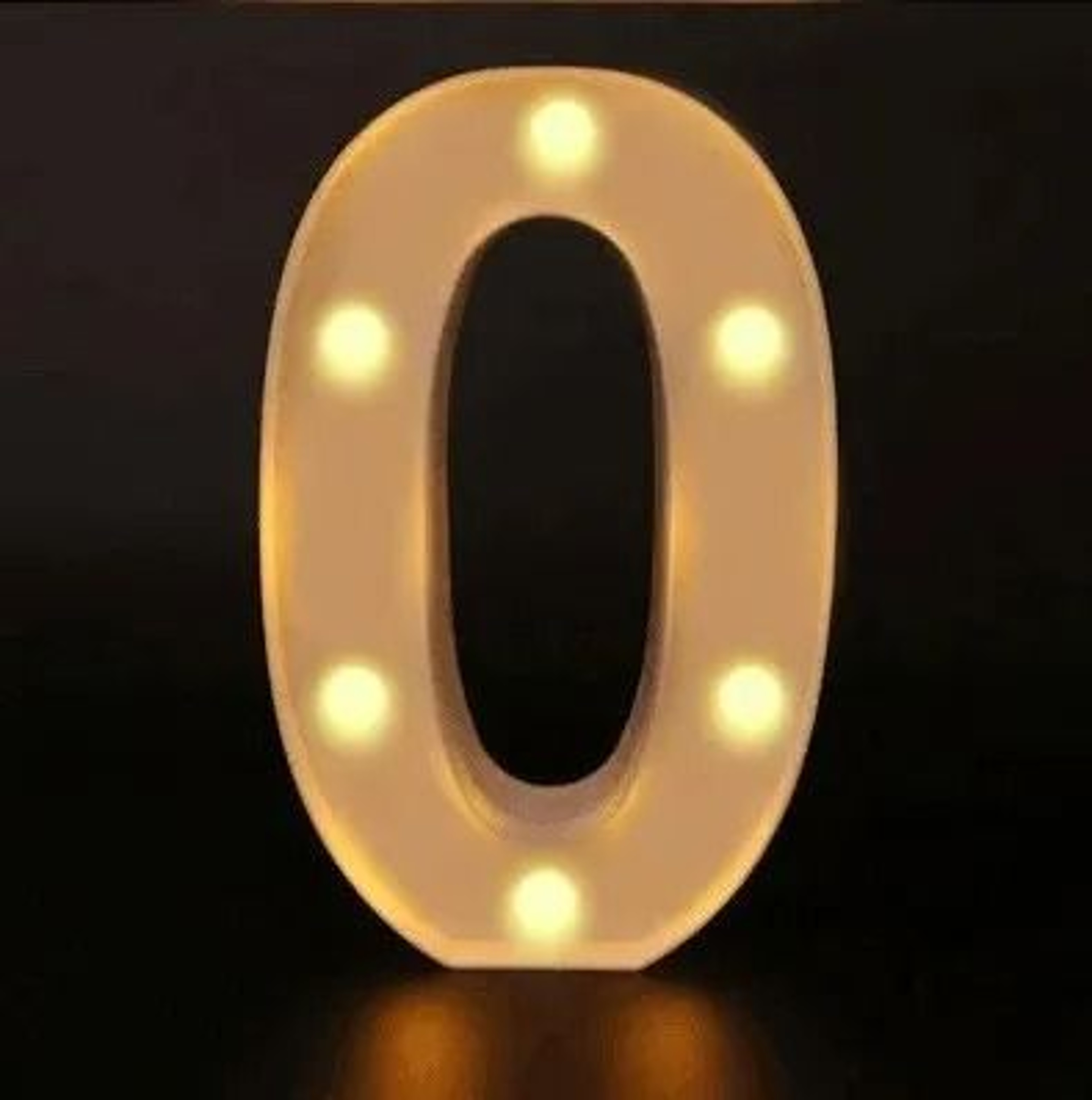 Warm White LED Alphabet Letter Light For Home Wedding Birthday Party Decorations 16