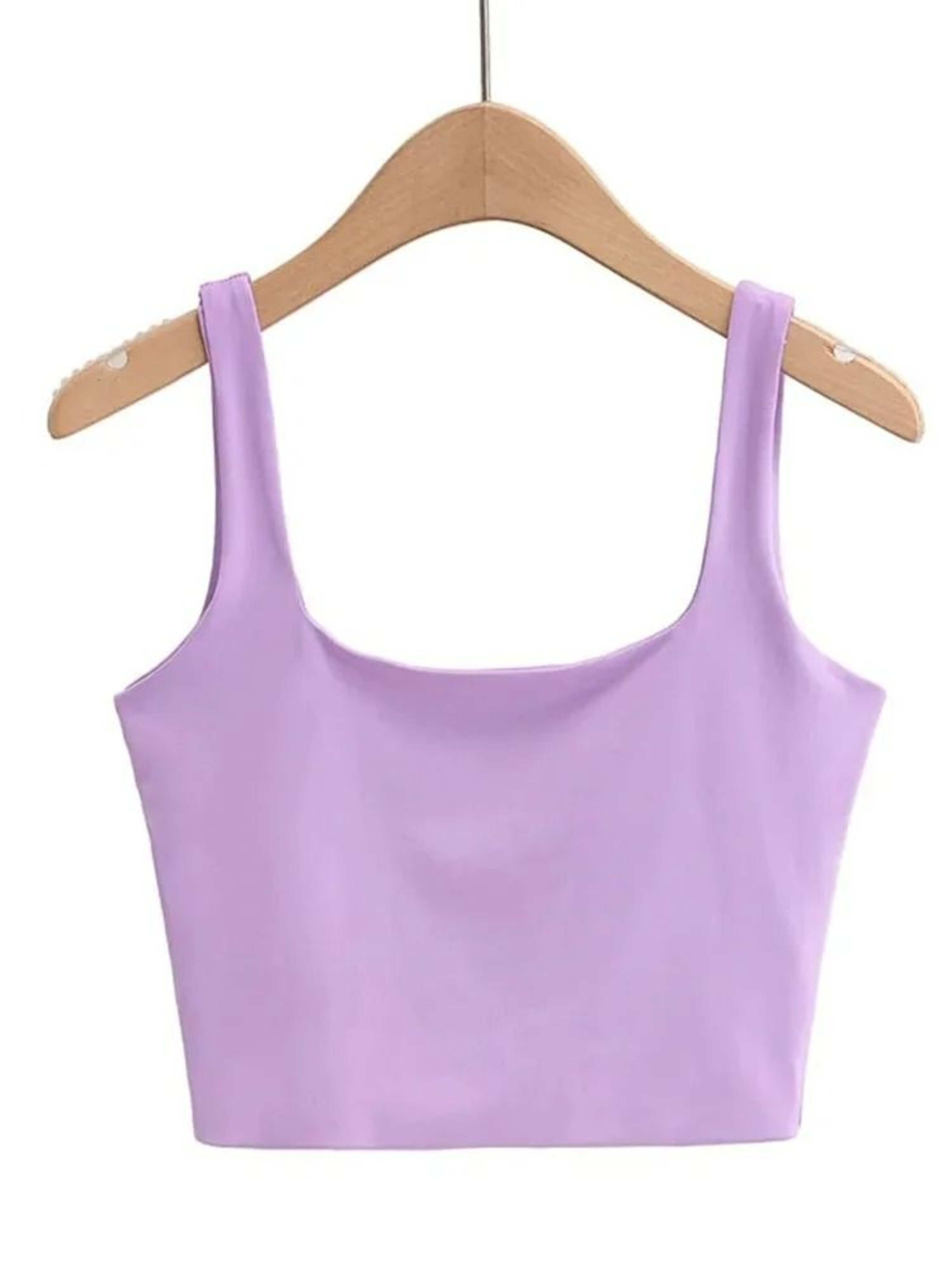 Summer Square Collar Sleeveless Tank Top For Women  Slim Fit Fashion Crop Top 6
