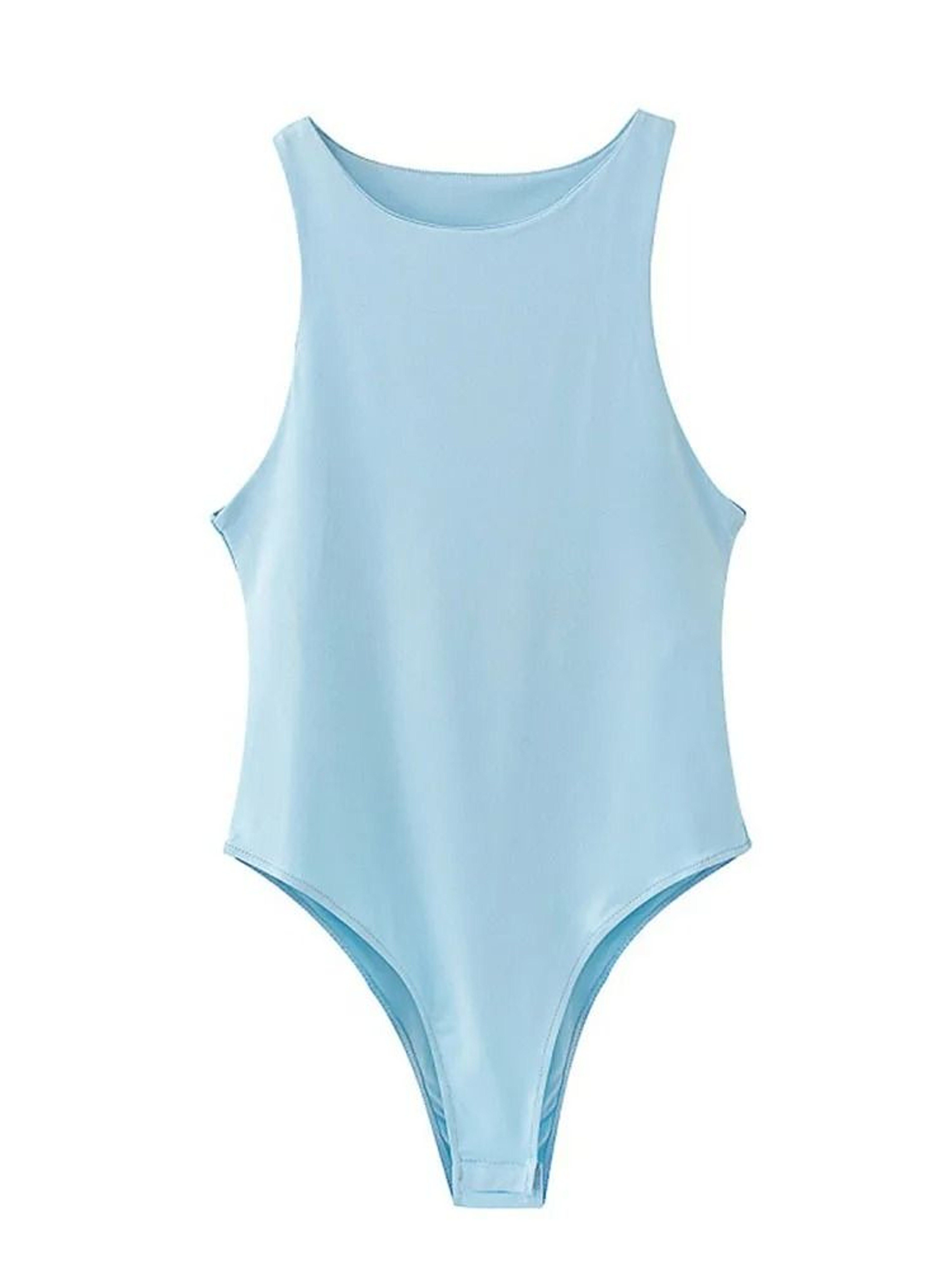 Solid Color Bodycon Womens Bodysuit Slim Fit Short Summer Playsuit 12