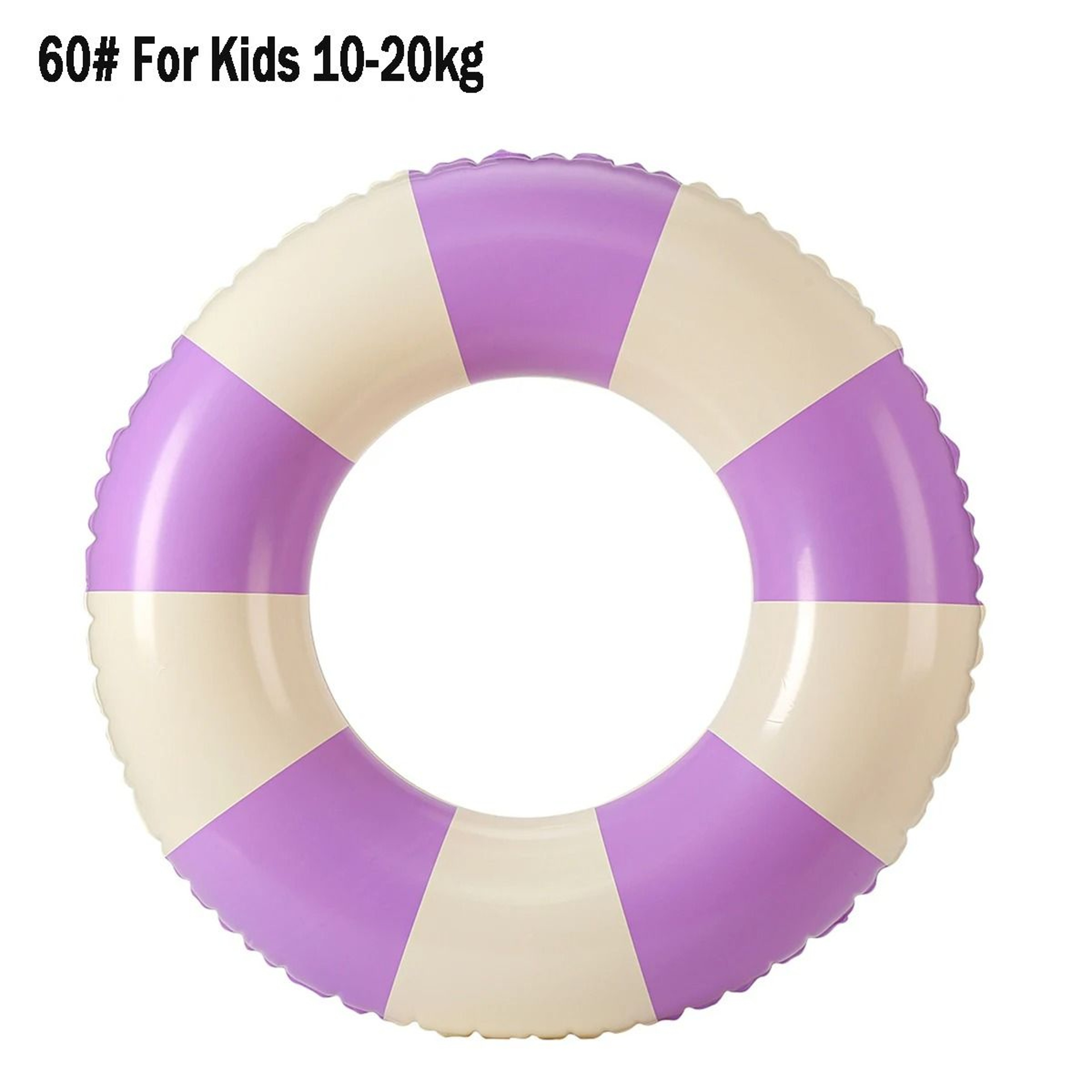 Inflatable Vintage Striped Pool Float Swimming Ring 10