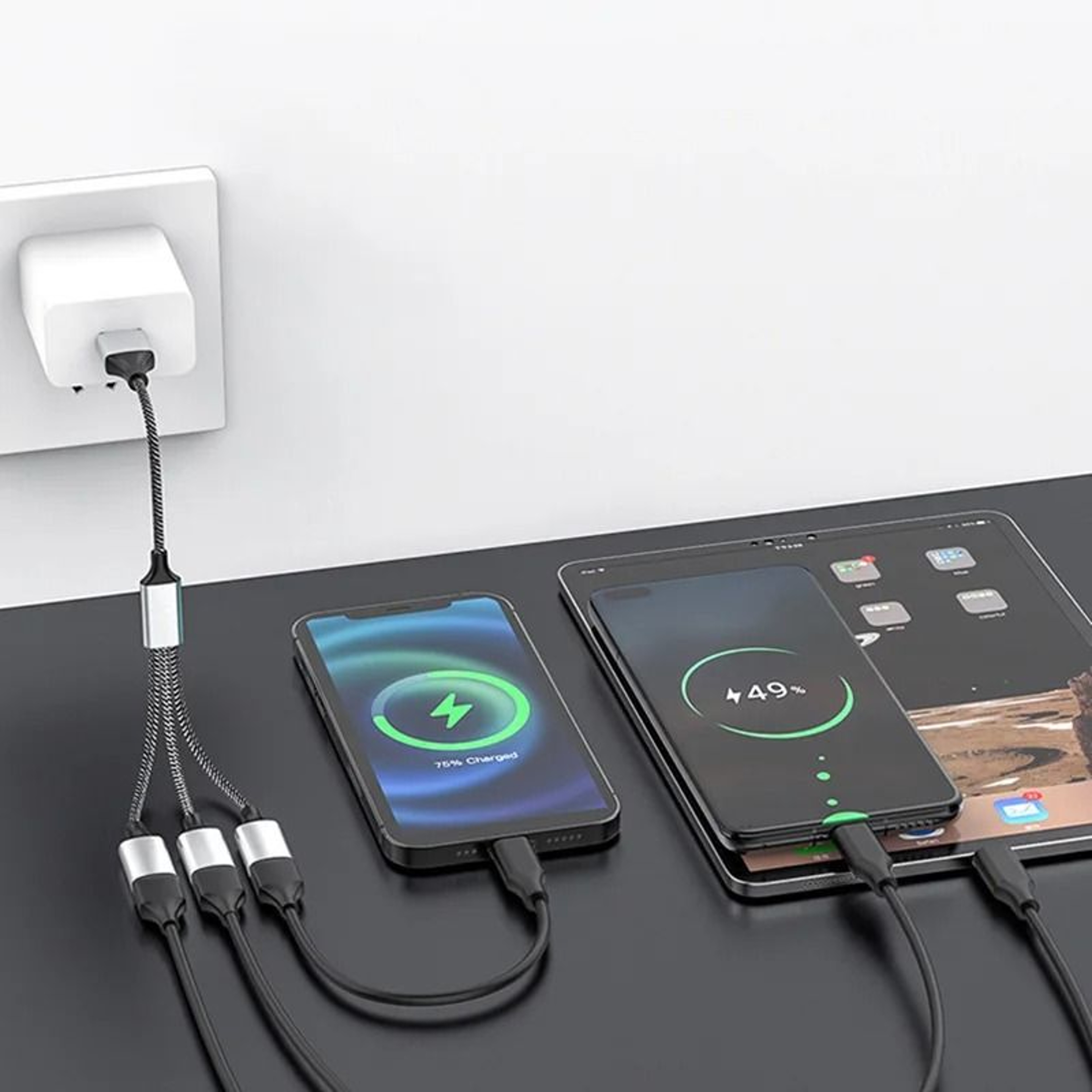 MultiPort USB 30 HUB With USBC Power Adapter And OTG Support 1