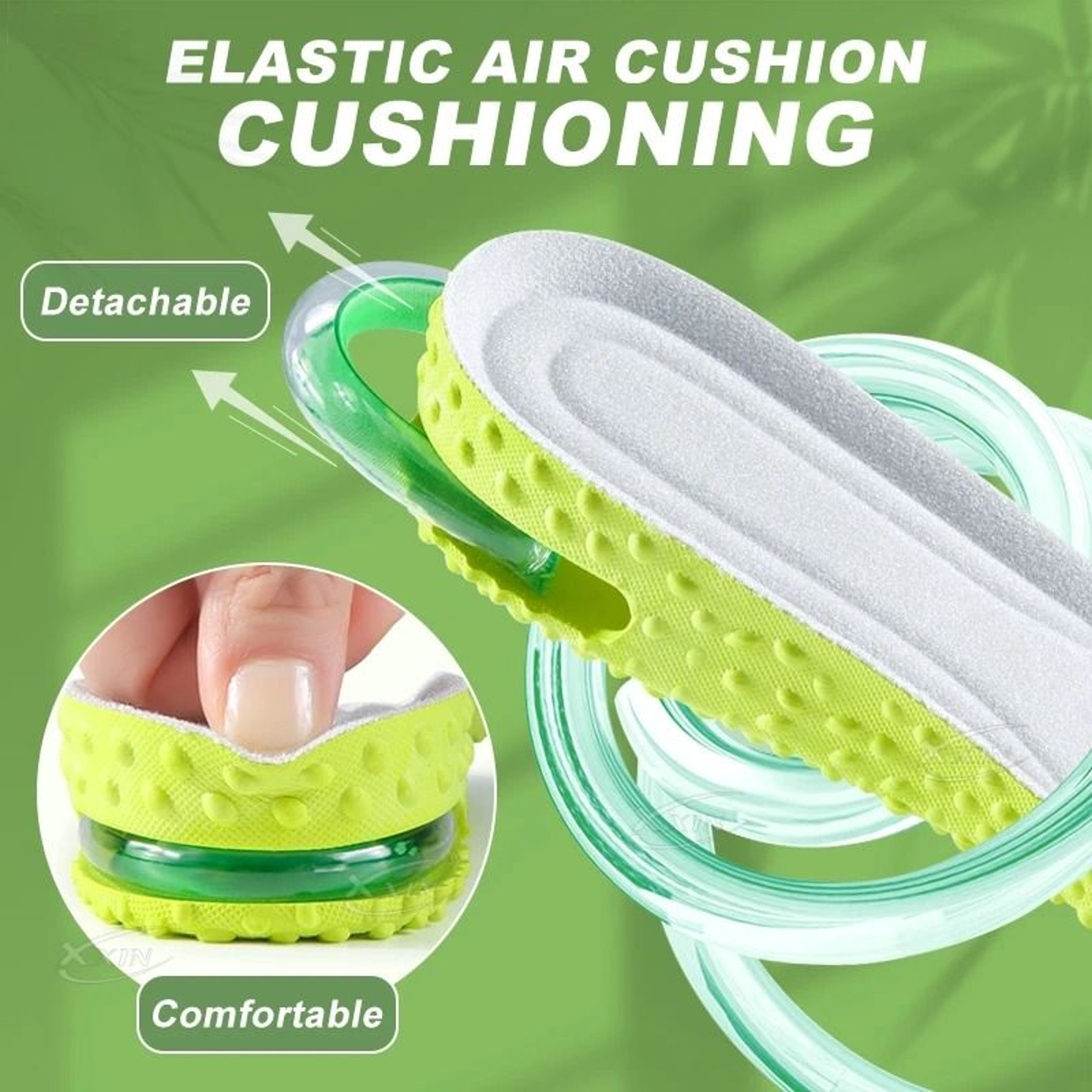 Height Increase Insoles With Air Cushion Shock Absorption For Men And Women 4