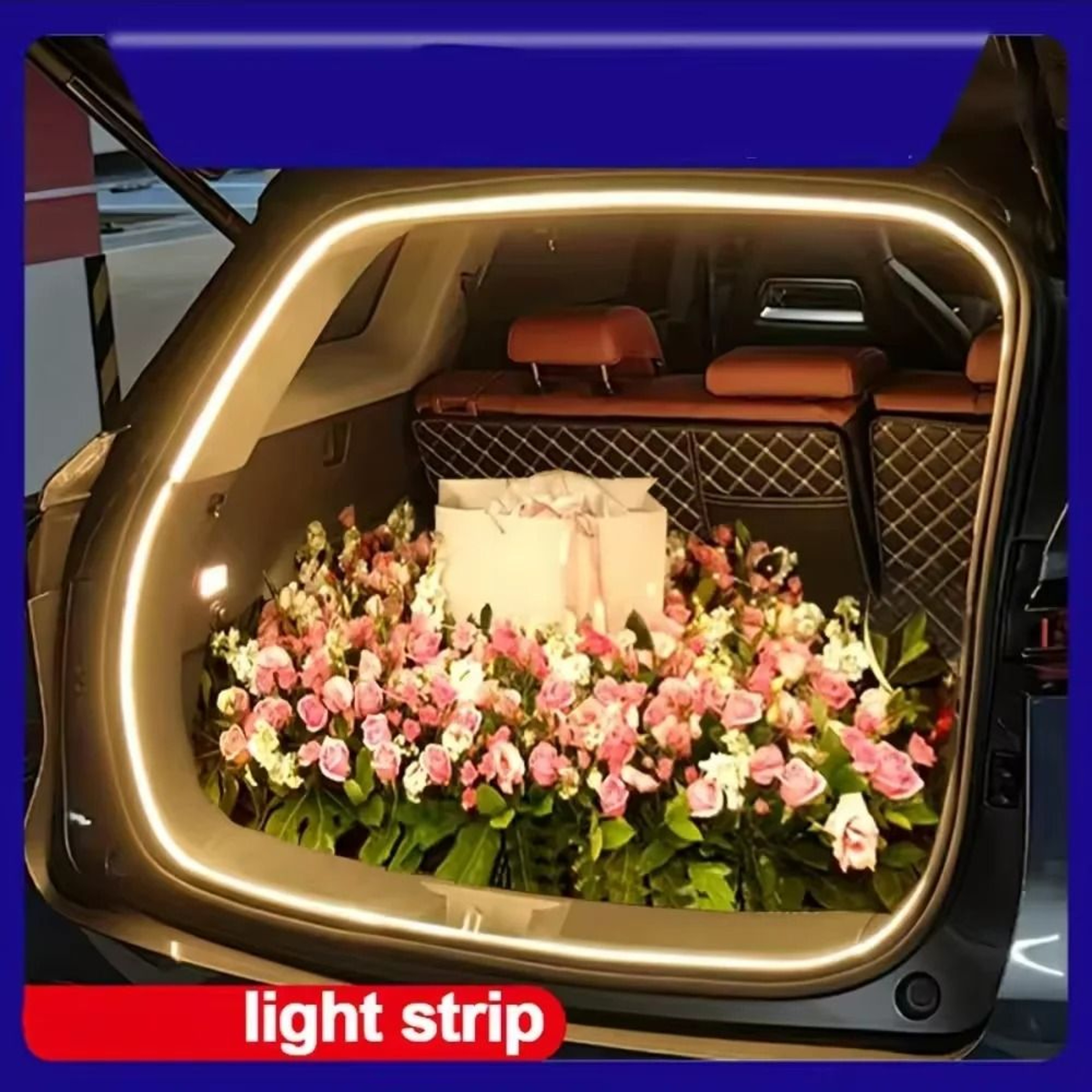 High Brightness LED Trunk Ambient Light Strip With Auto Sensing 1