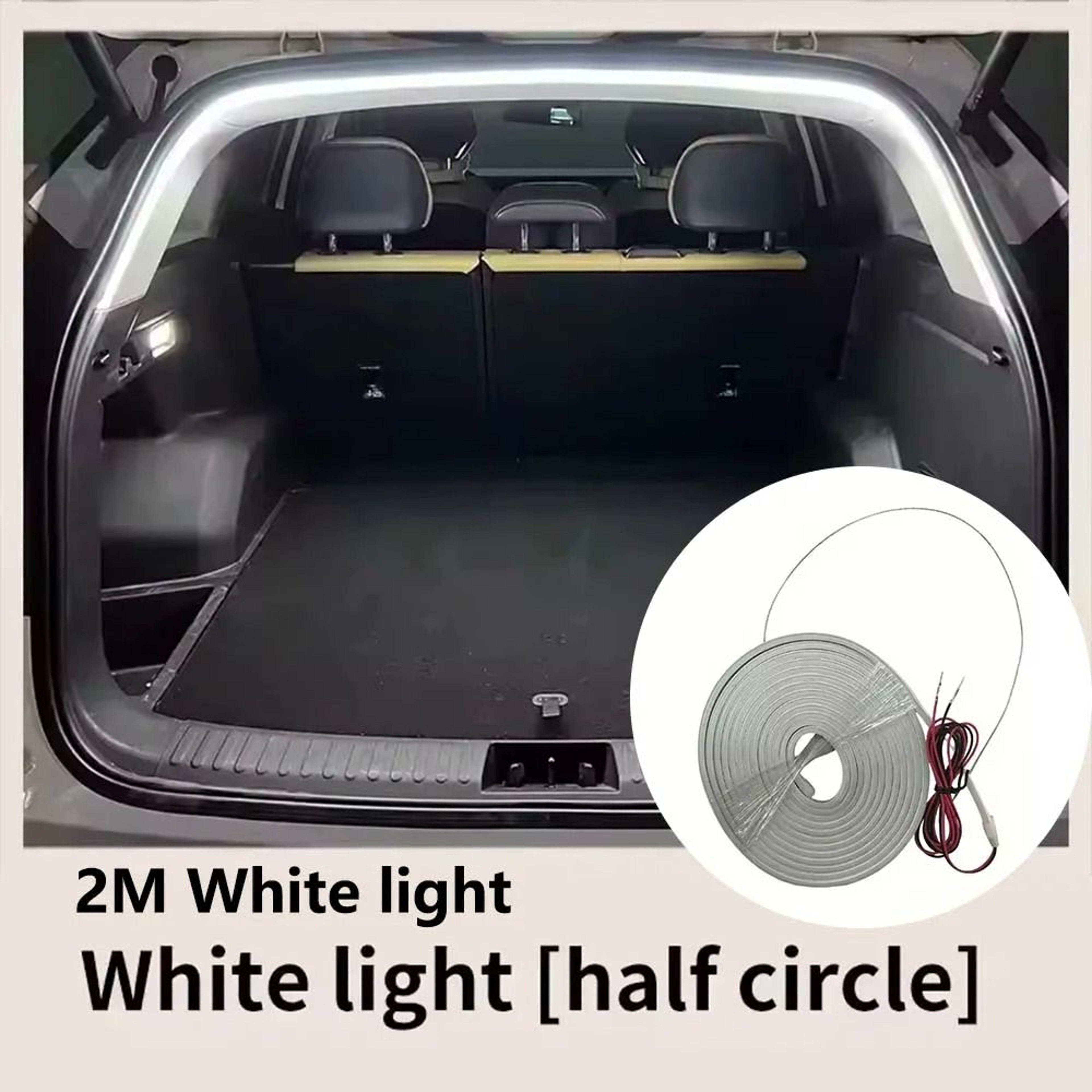 High Brightness LED Trunk Ambient Light Strip With Auto Sensing 6