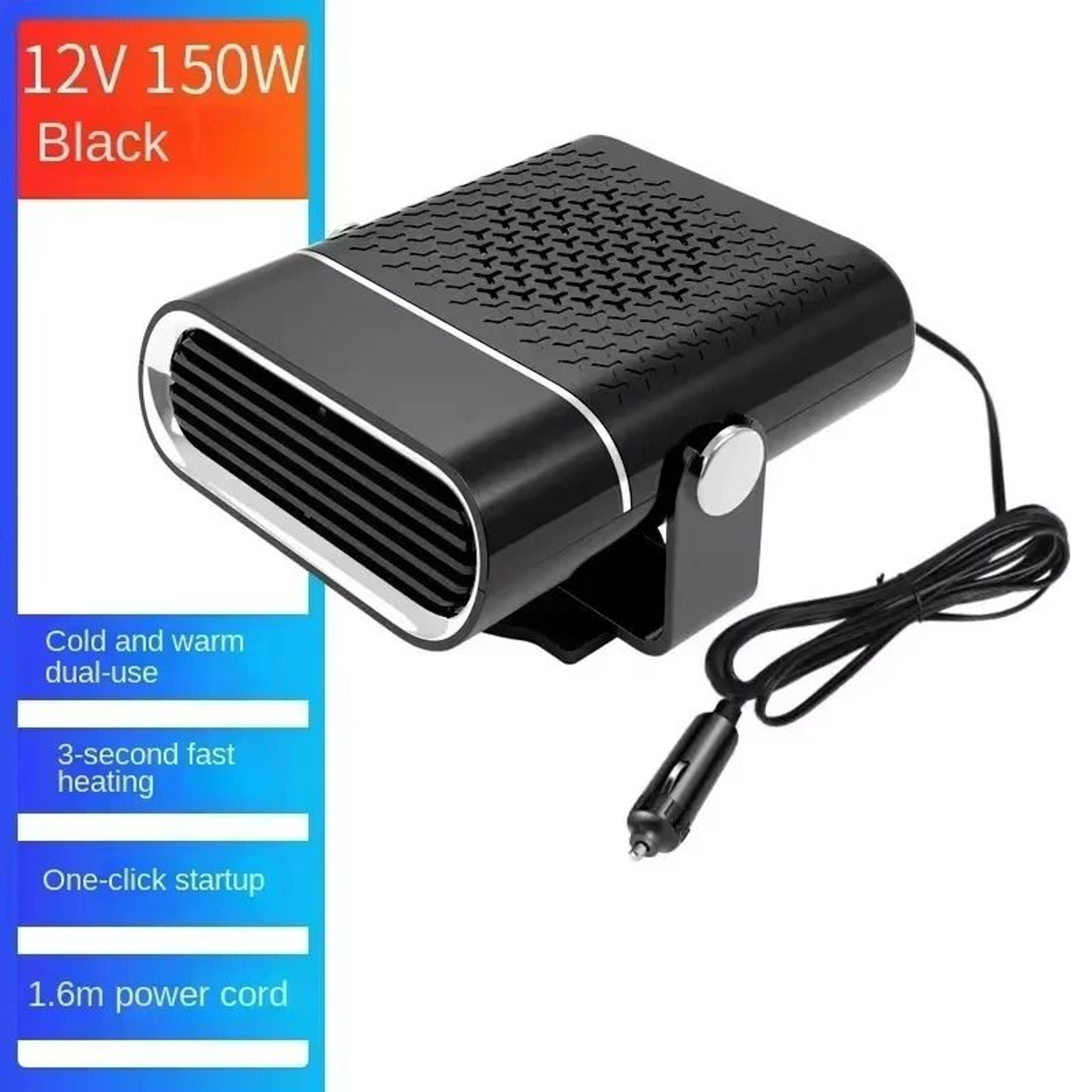 Portable Car Heater 12V And 24V Fast Defogging Defrost Heater For Windshield 6