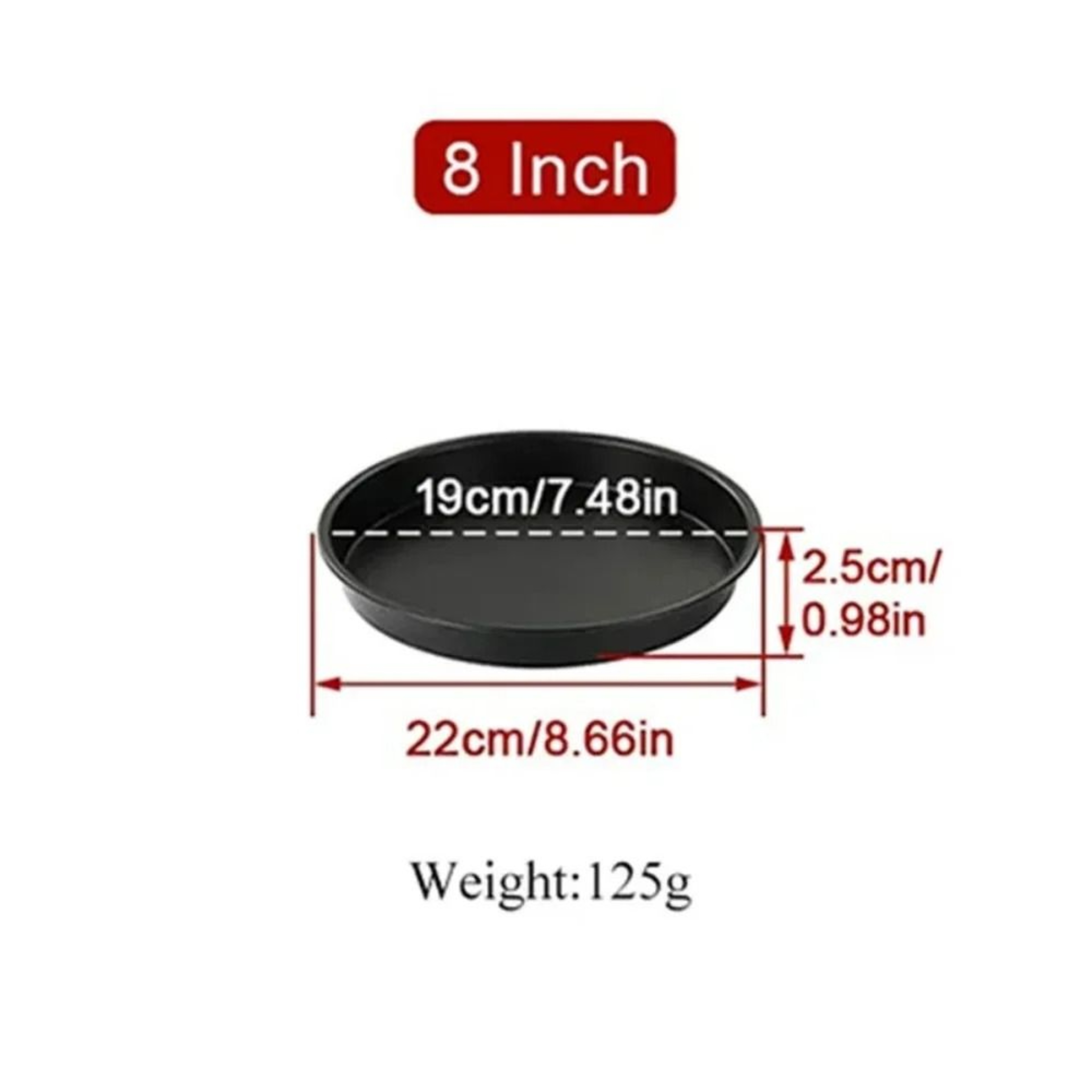 Non Stick Round Cake Pan For Air Fryer And Oven Baking 8