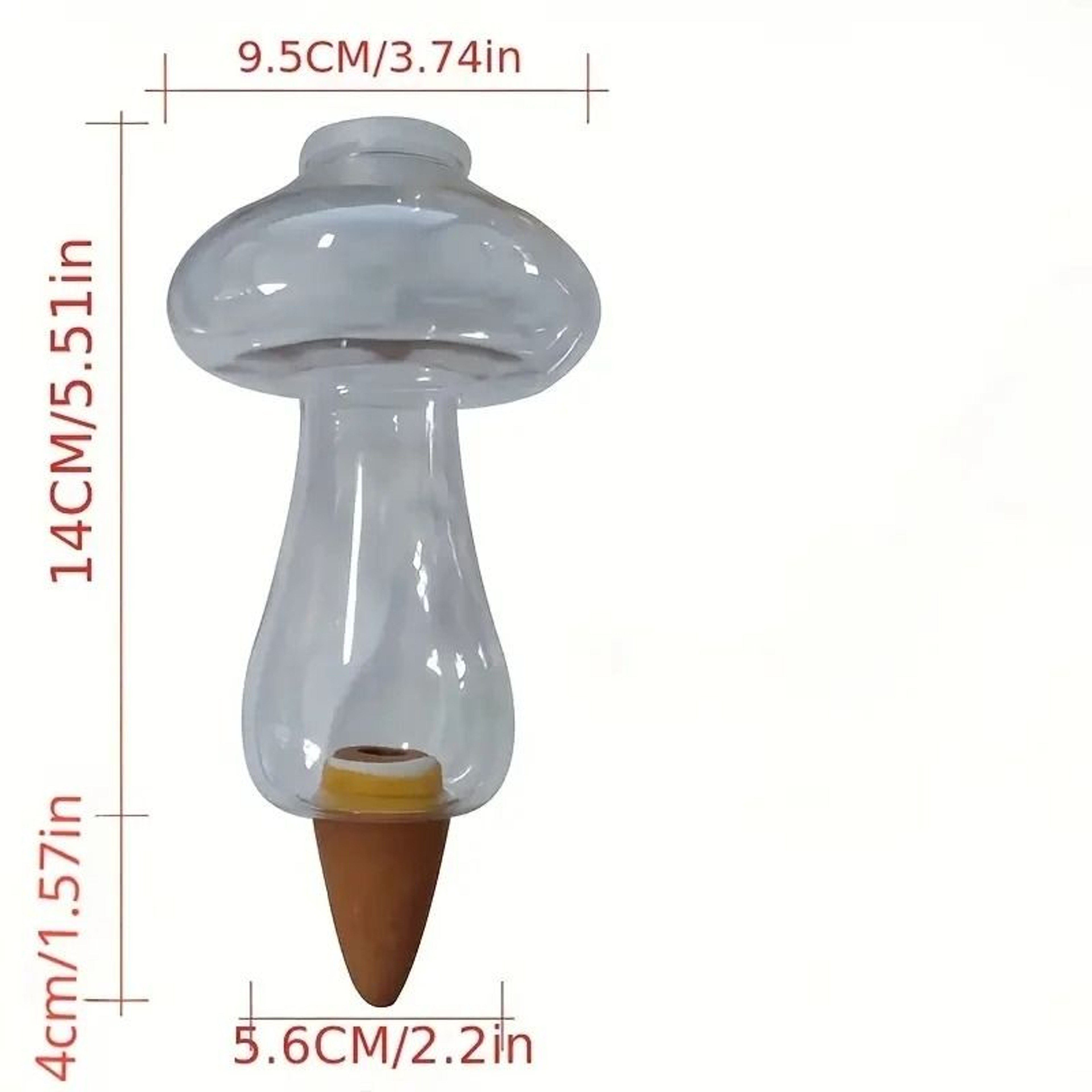 Love Shaped Automatic Plant Waterer Drip Irrigation Insert 3