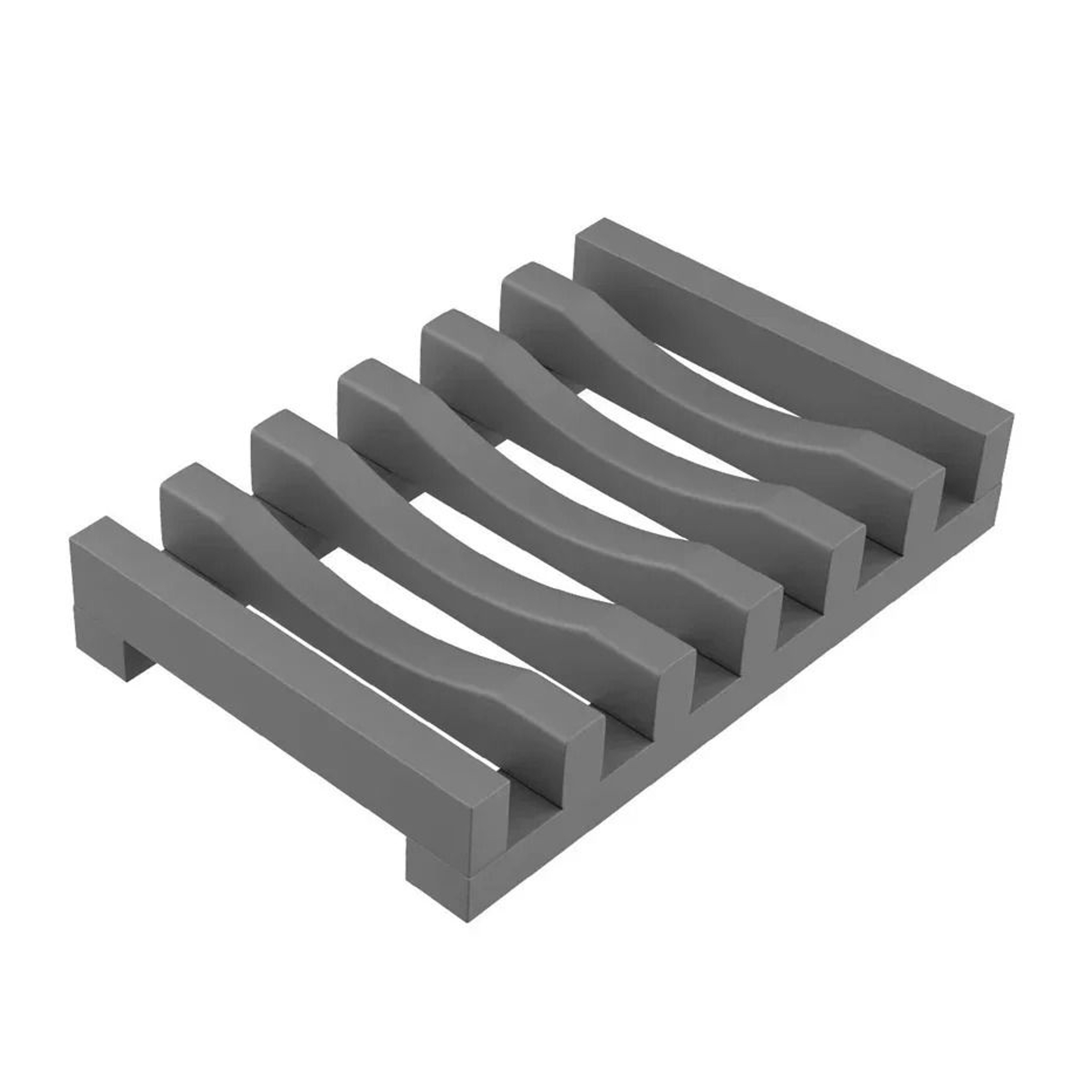 Flexible Silicone Soap Holder Draining Dish For Kitchen And Bathroom 6
