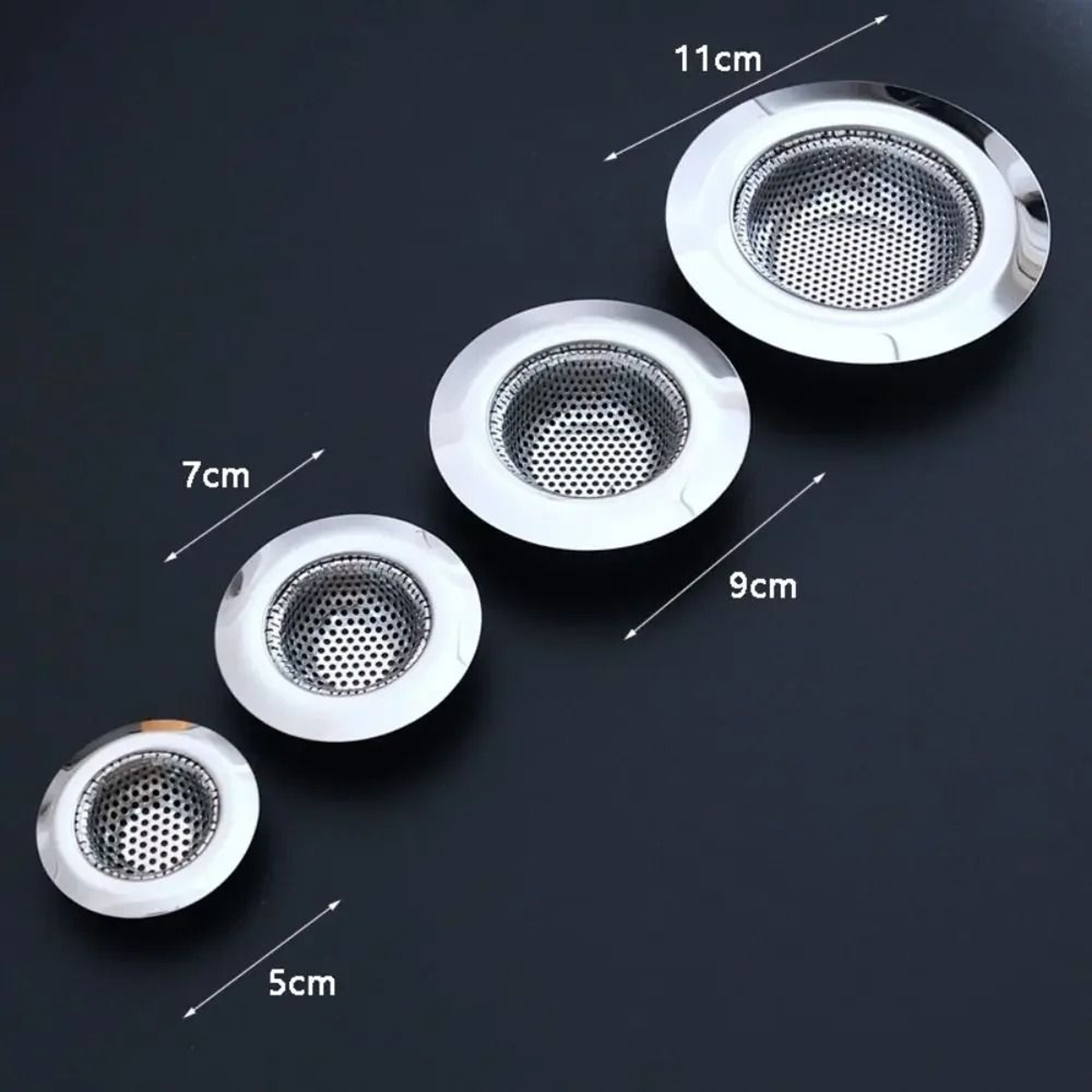 Stainless Steel Sink Strainer Drain Stopper For Kitchen And Bathroom 4