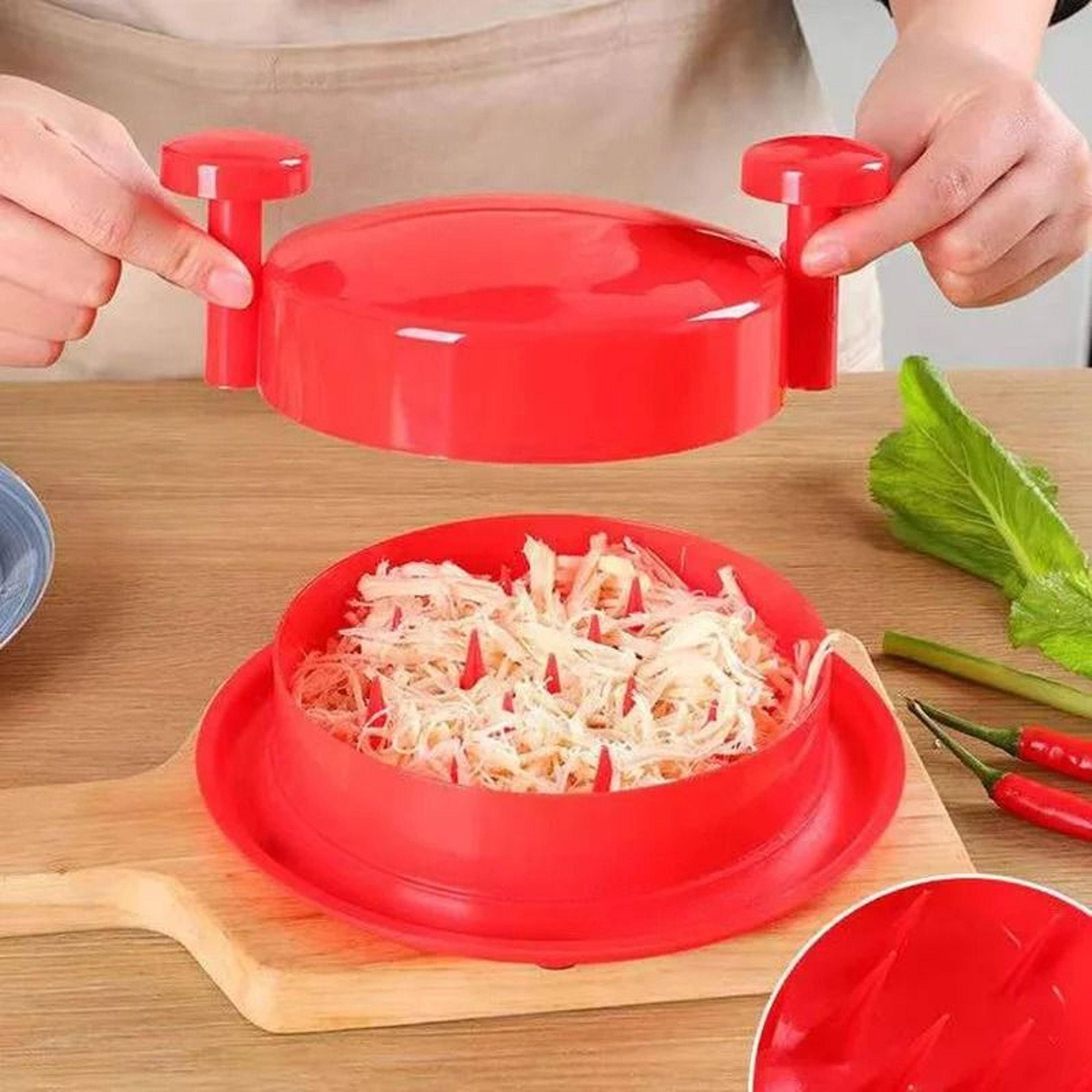 Ergonomic Manual Chicken Shredder With Non Slip Grip For Pork Beef And Chicken 4