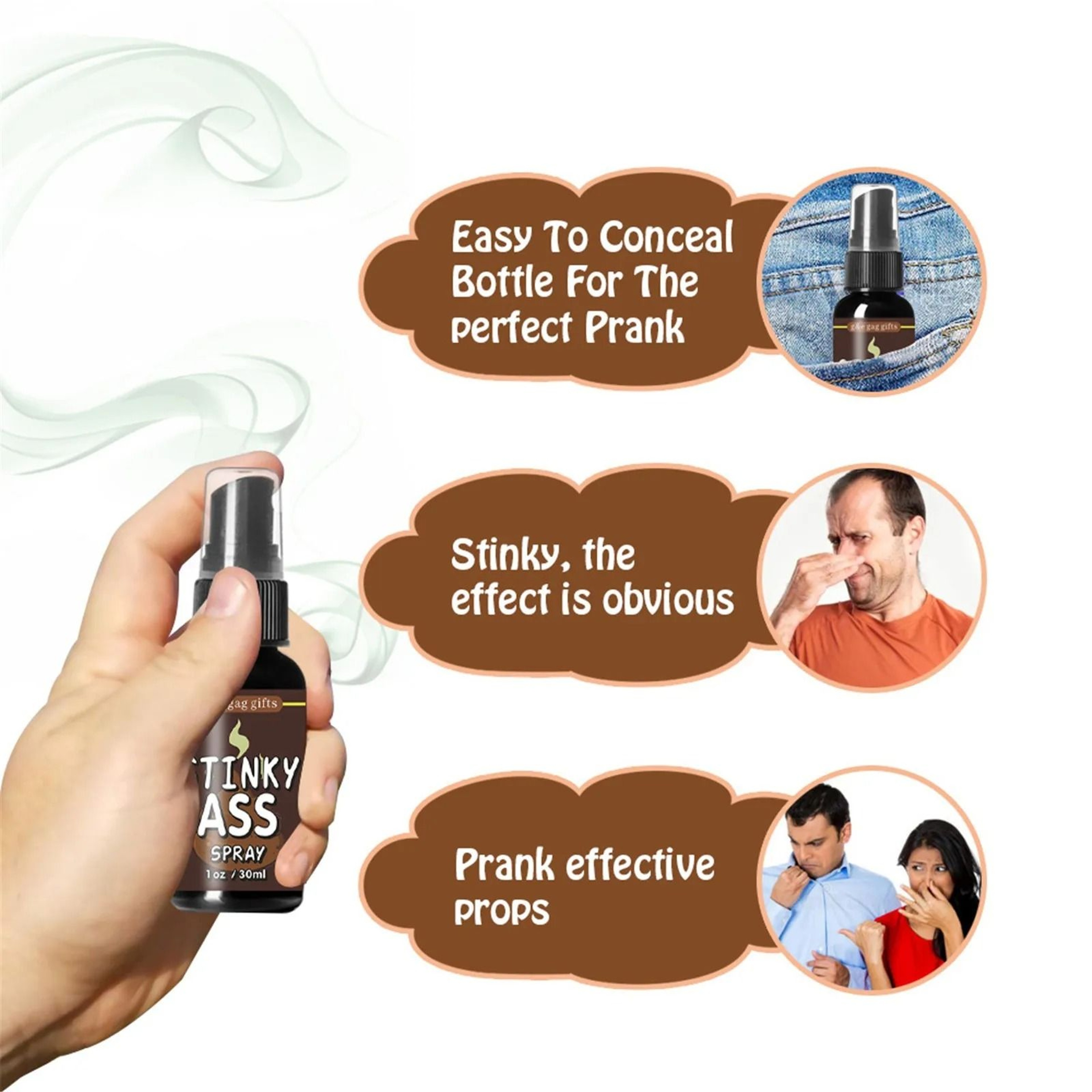 Stinky Prank Spray Funny Gag Gift Smelly Joke Toy 1