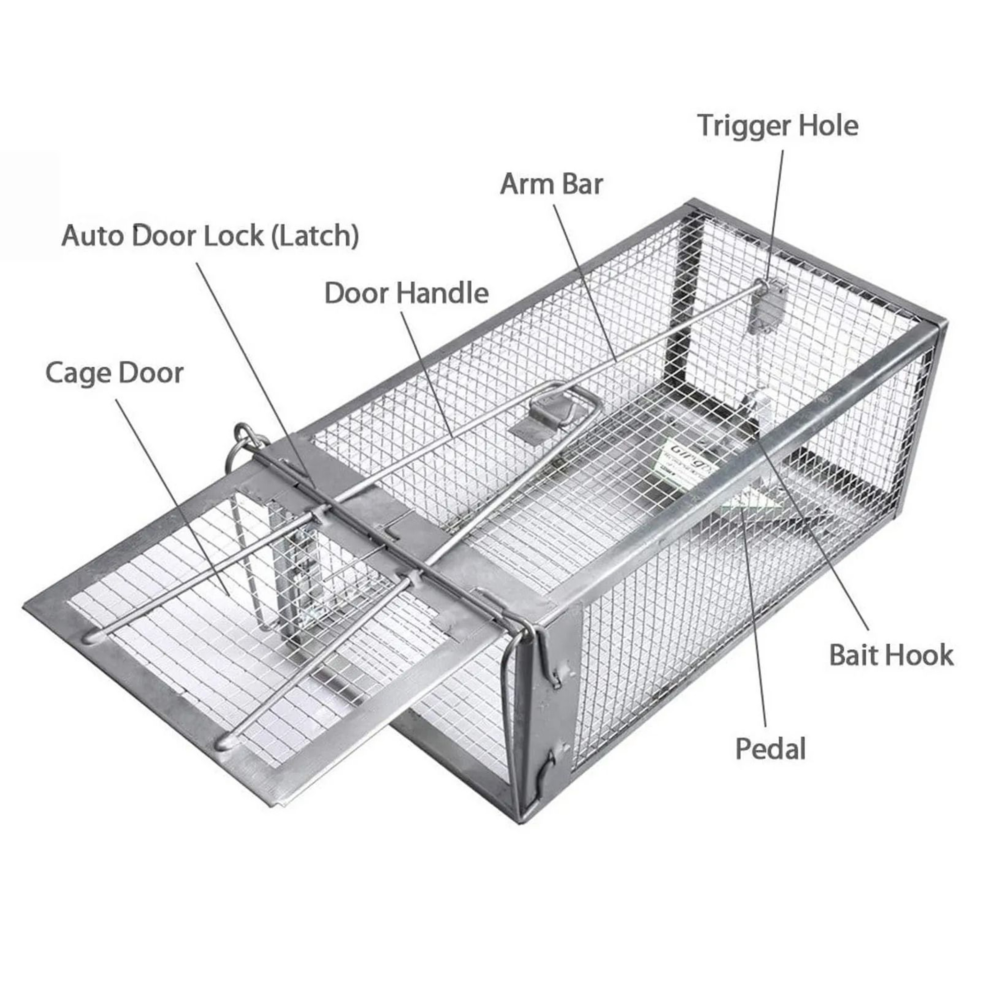 Heavy Duty Metal Mousetrap For Kitchen And Food Storage 4