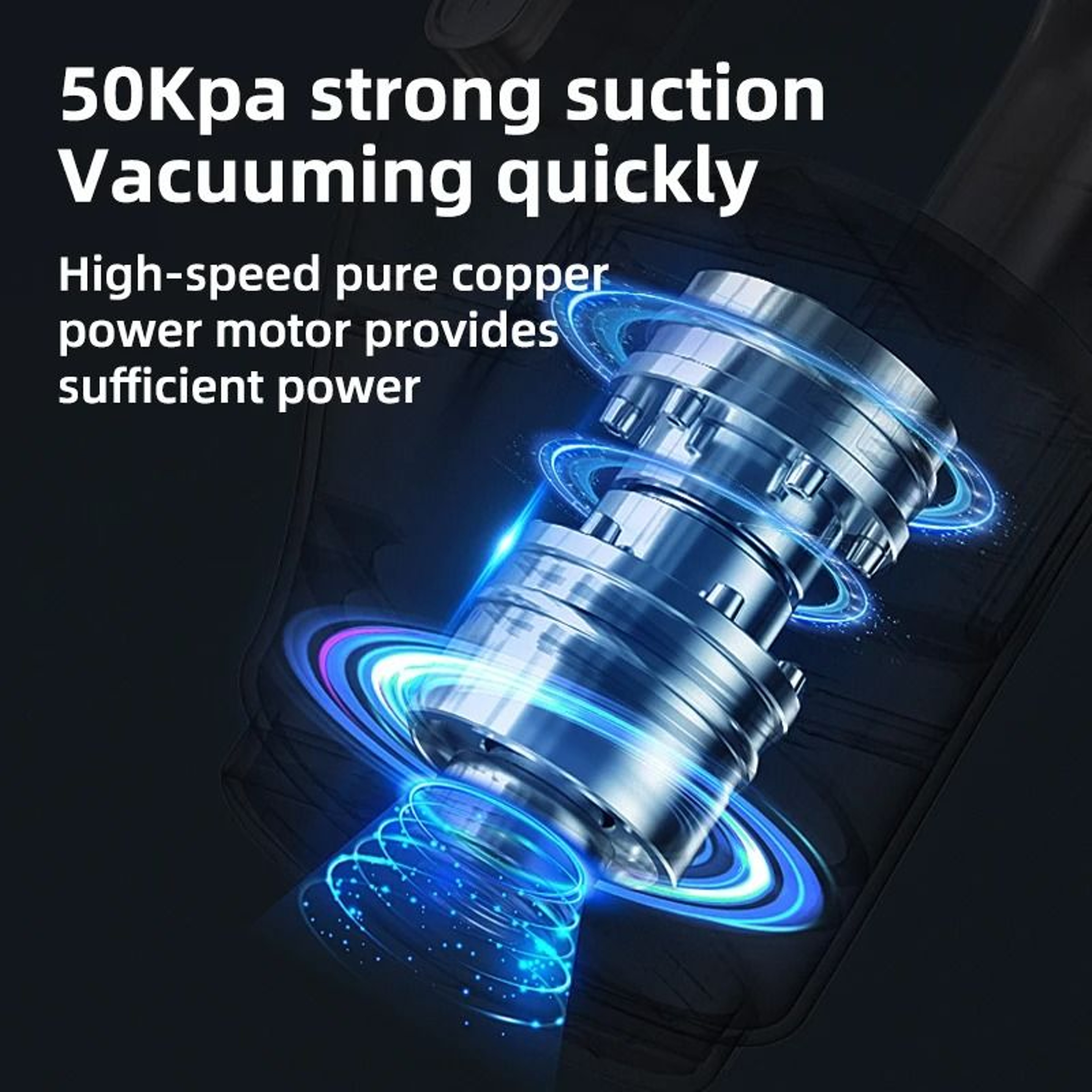 Wireless Handheld Car Vacuum Cleaner Wet Dry Dual Use 3