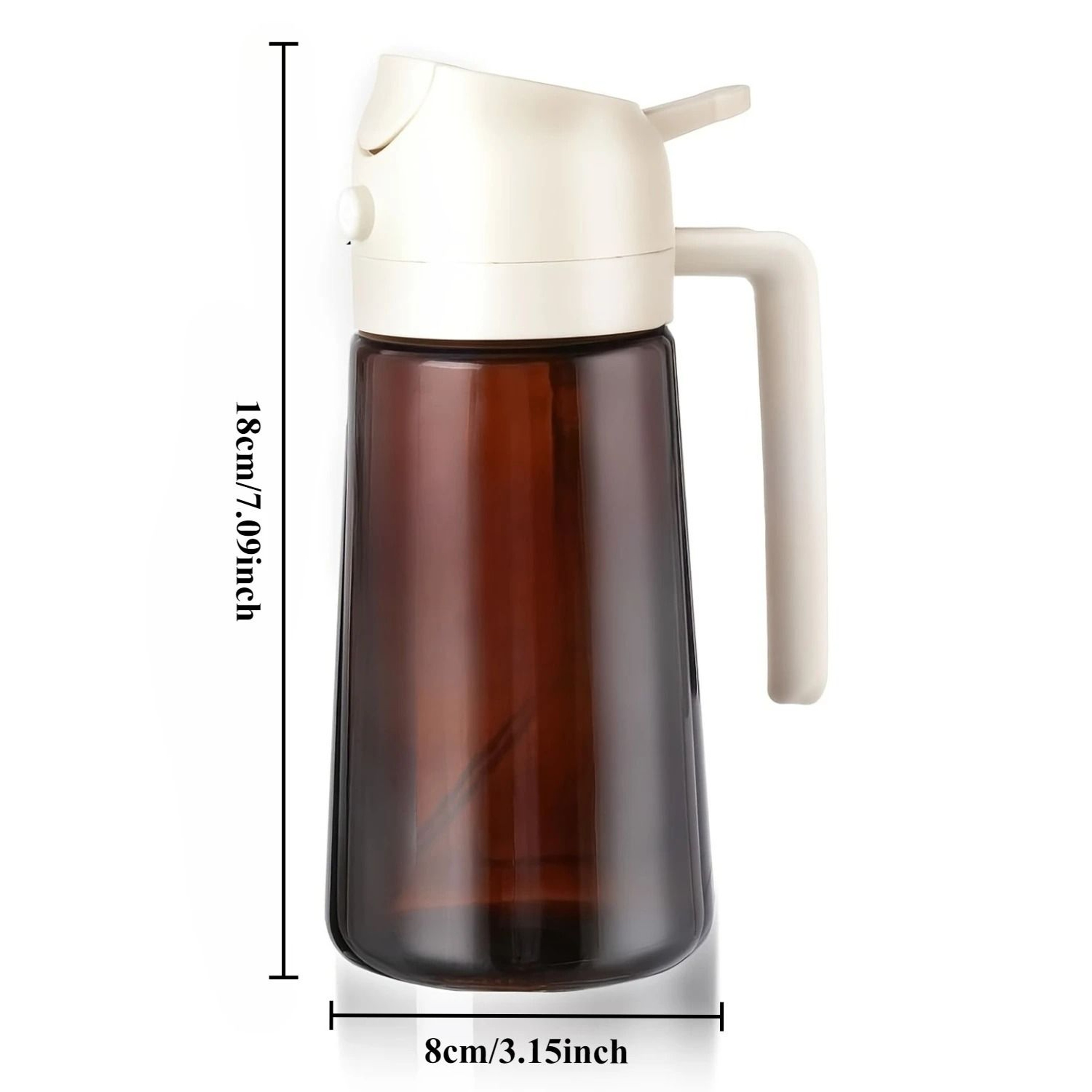 Glass Oil Sprayer And Dispenser Bottle For Cooking And Seasoning 9