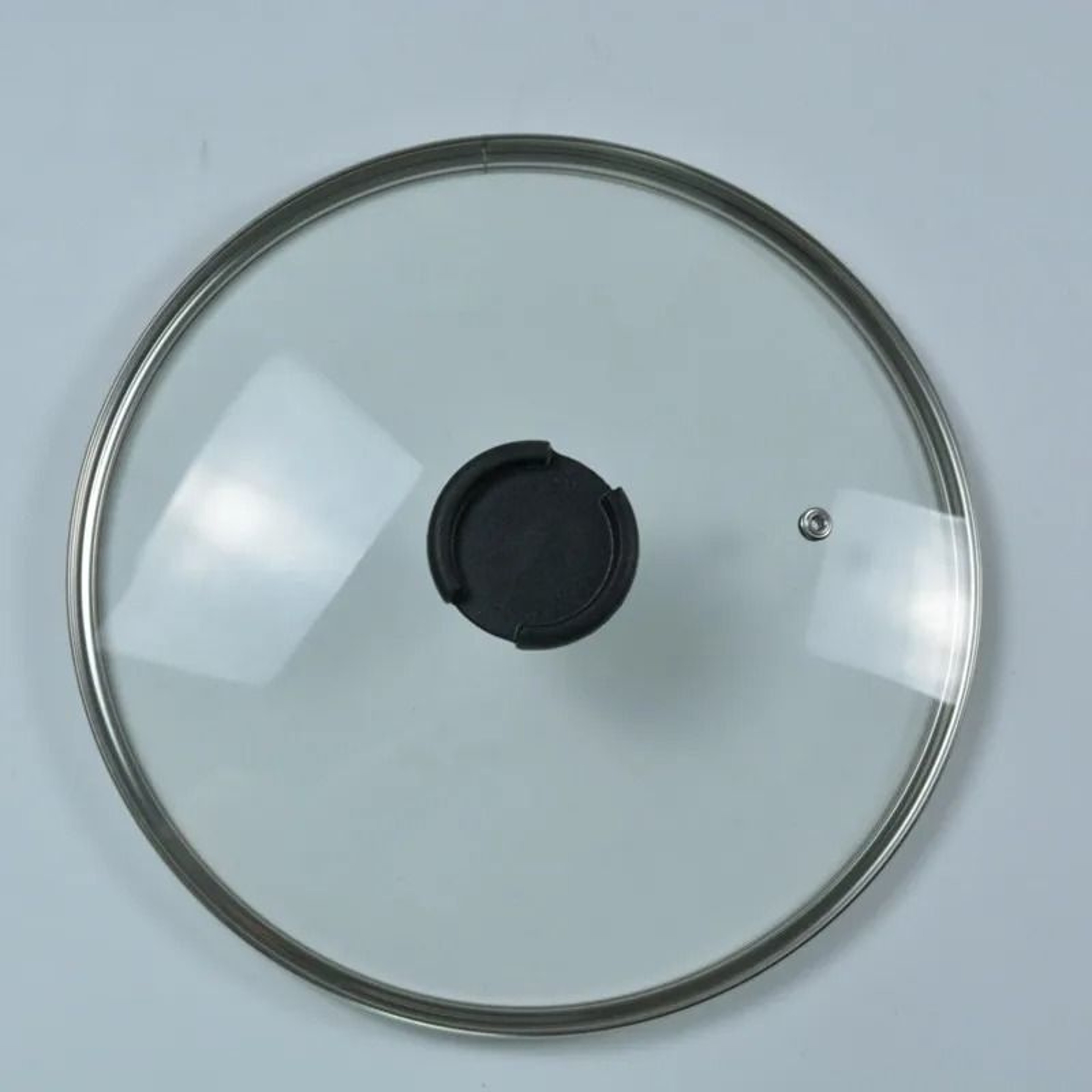 Stainless Steel Tempered Glass Lid With Knob For Pots And Pans 6