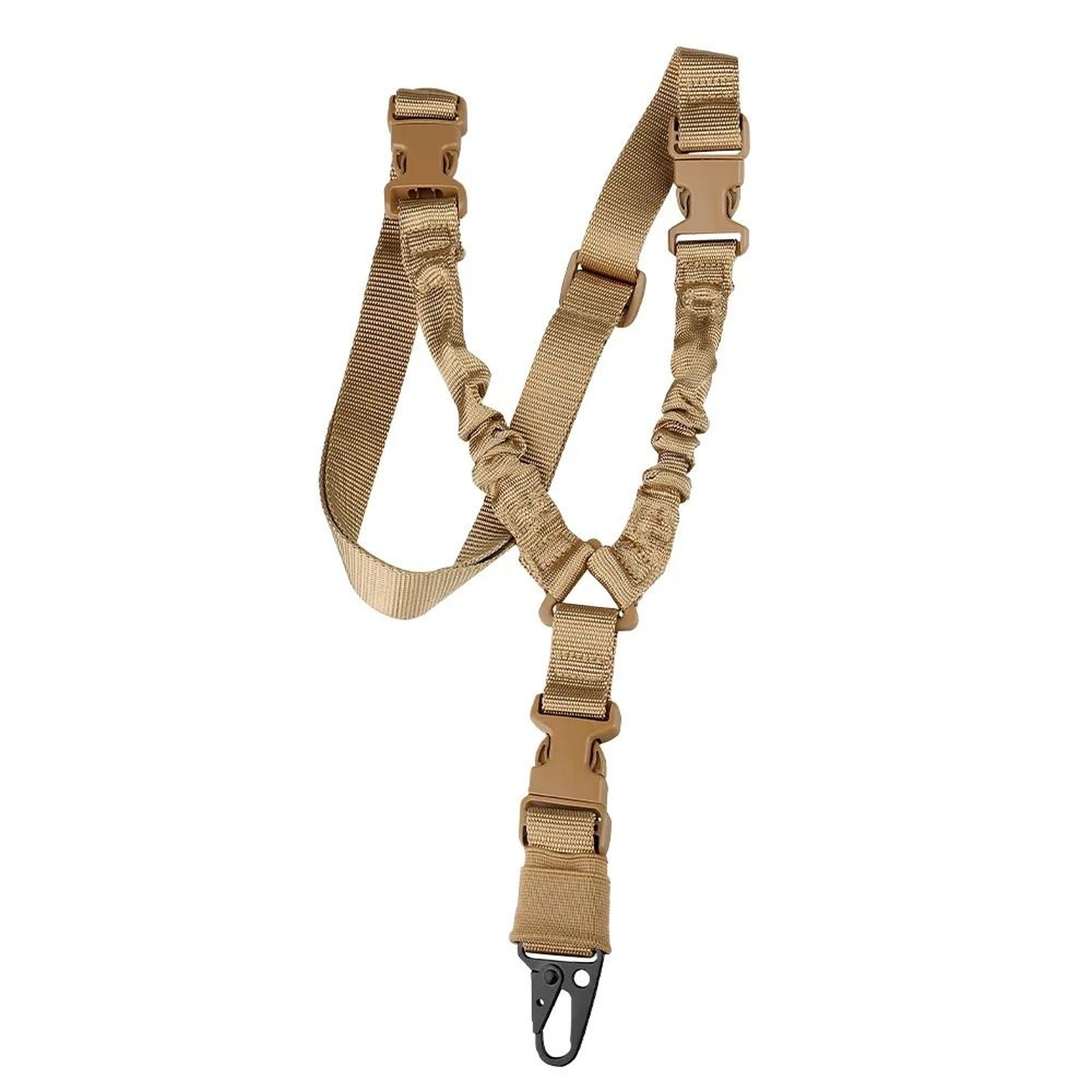 Tactical Adjustable Gun Sling With Bungee Strap 8