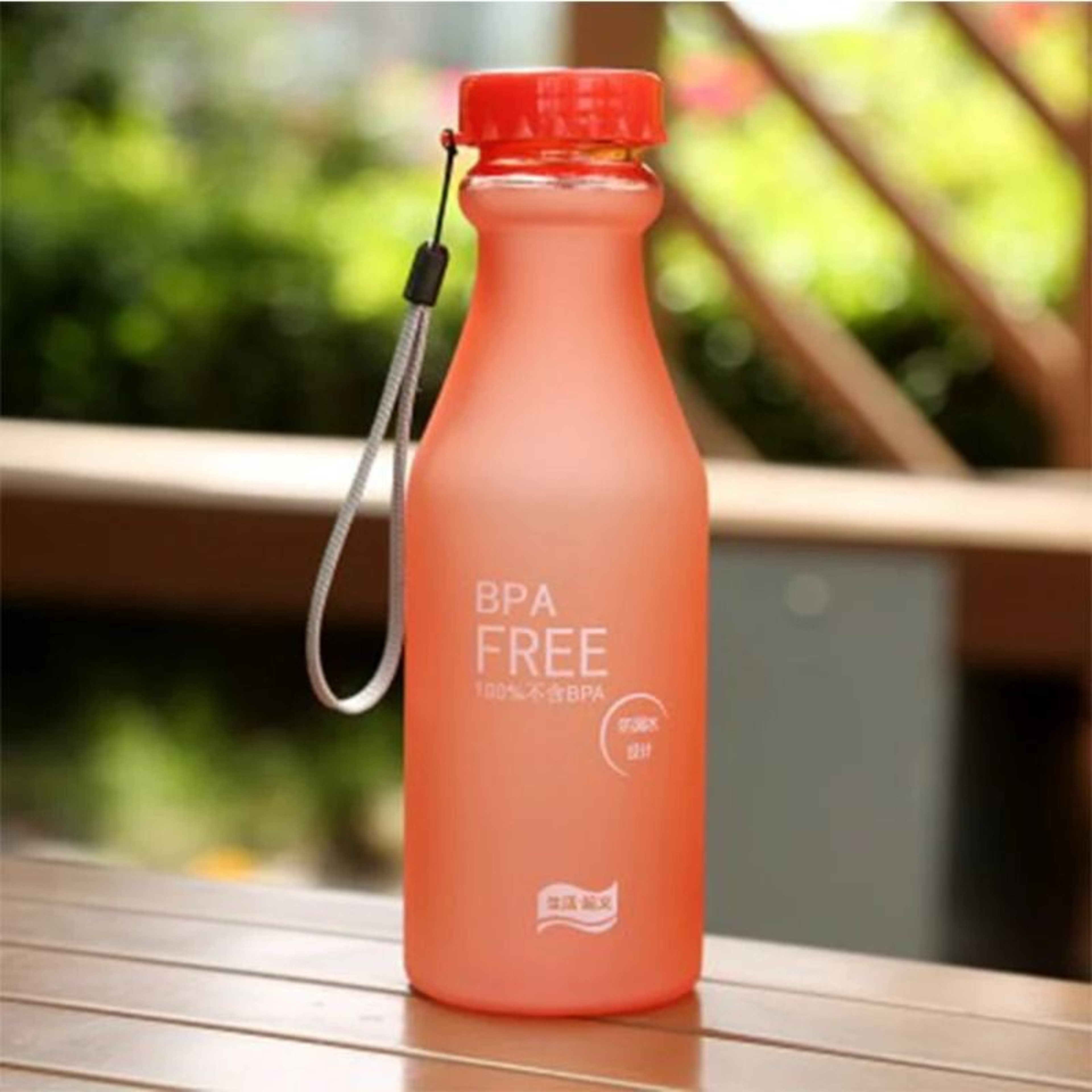 550ML BPA Free Leak Proof Plastic Water Bottle 9