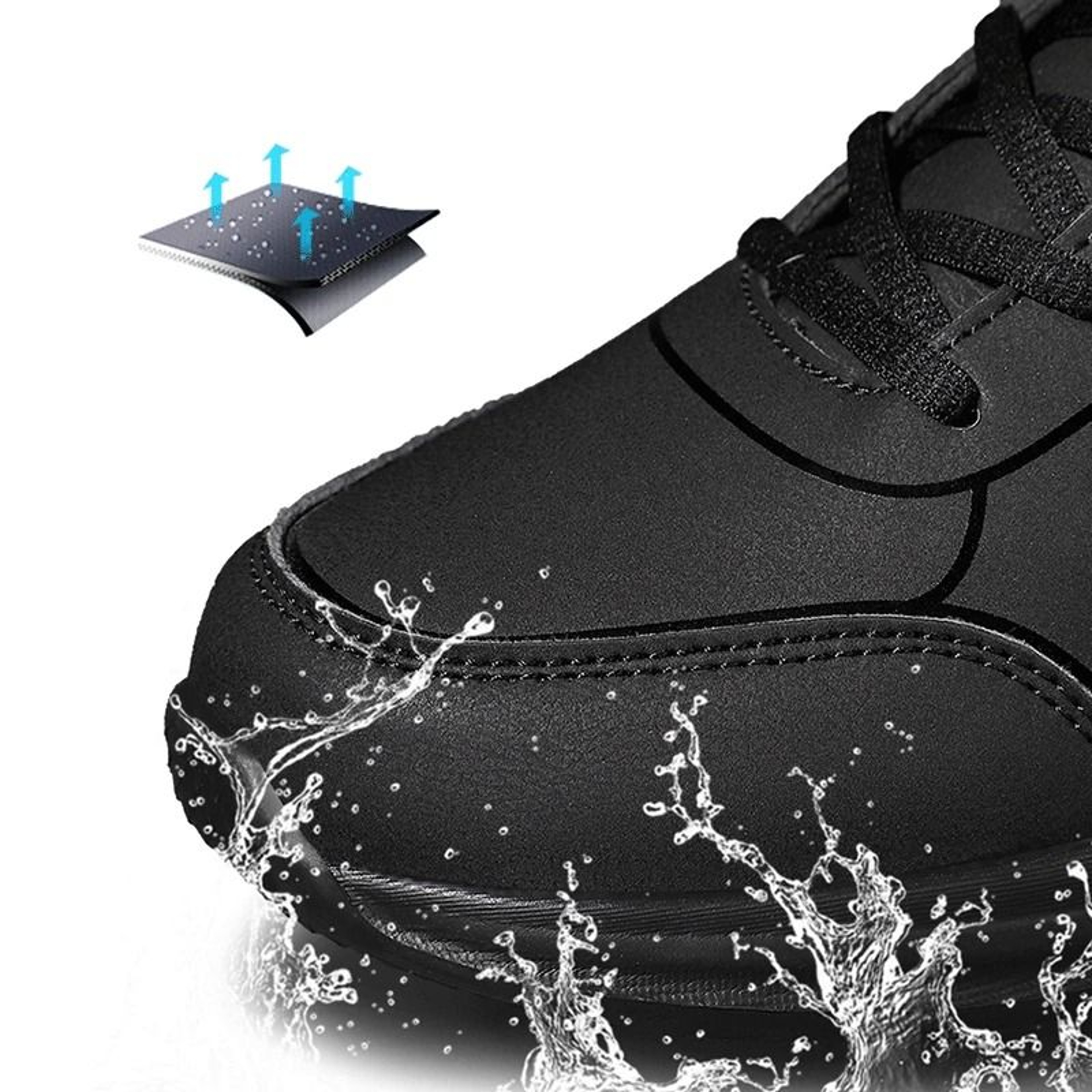 Men Winter Running Shoes Lightweight Anti Slip Walking Sneakers 1