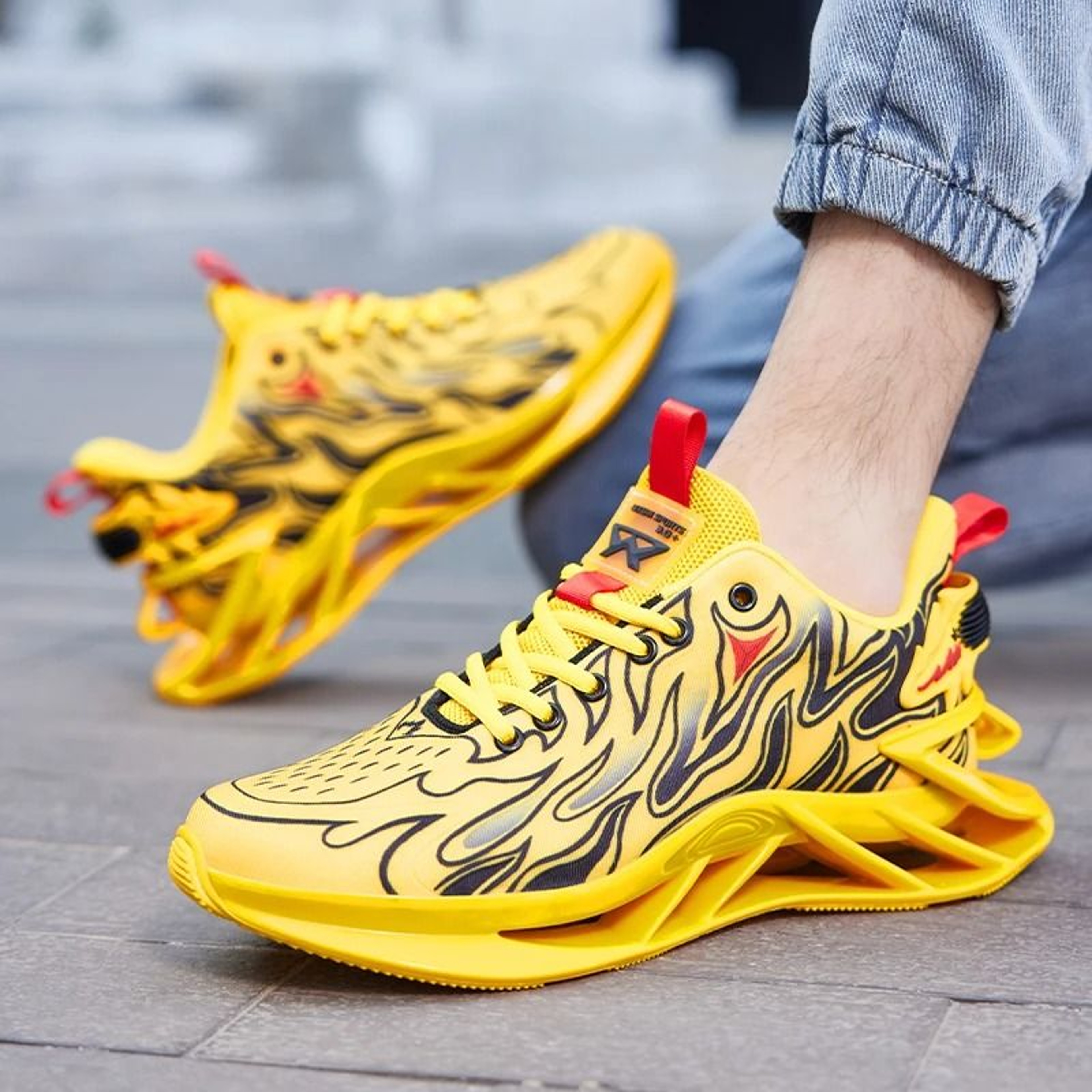 Men Breathable Luxury Sneakers Casual Running Shoes 2