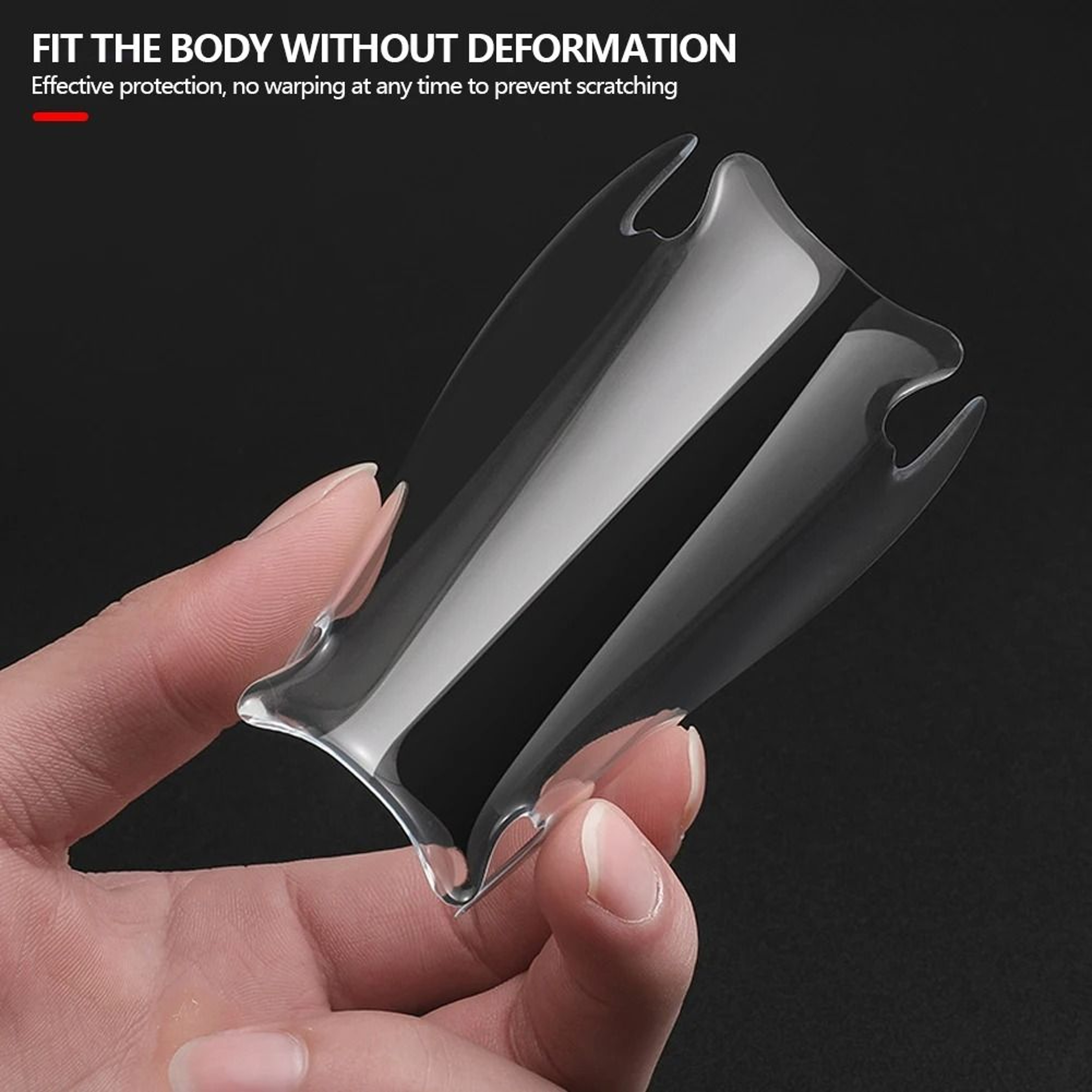 Transparent Car Door Handle Bowl Protective Stickers 2