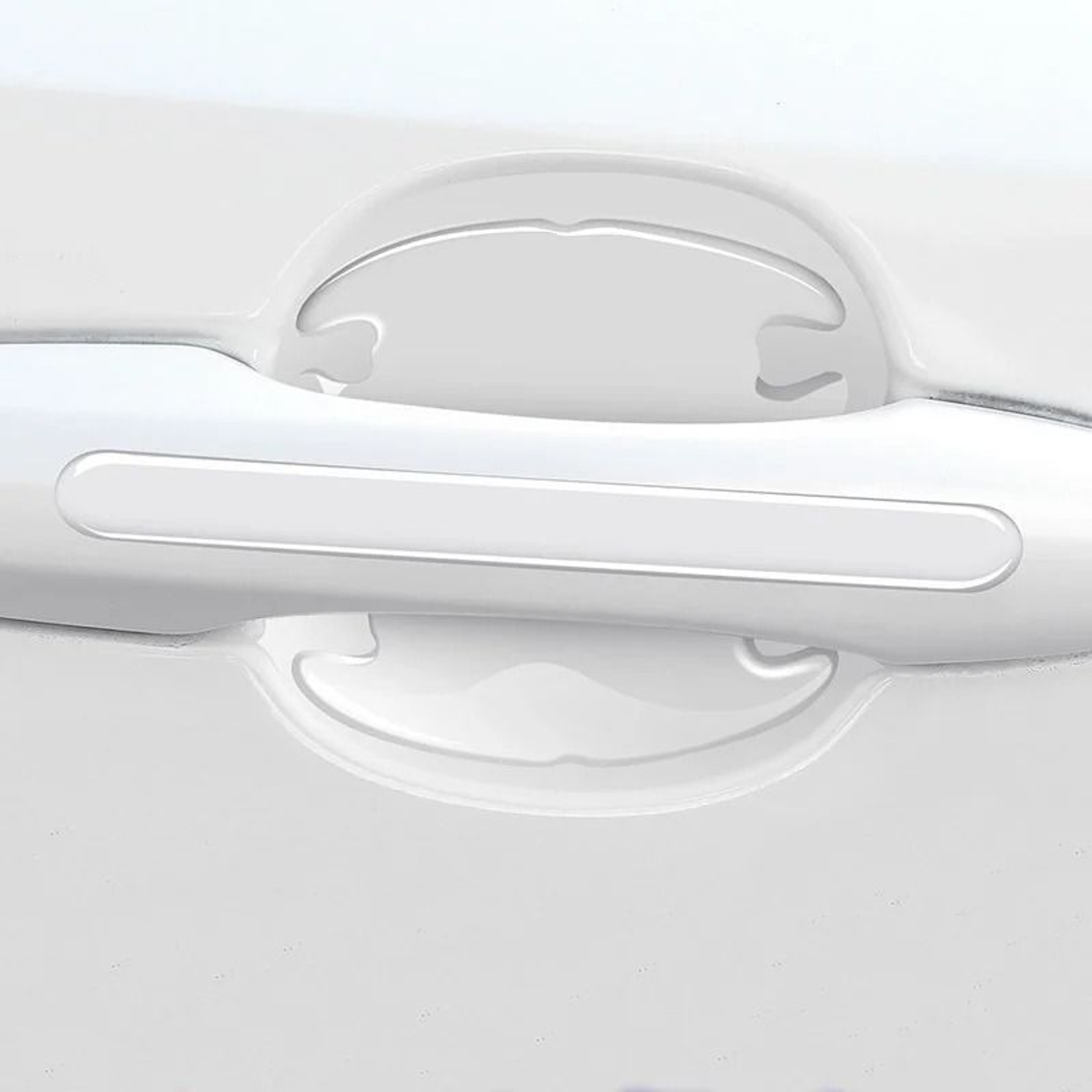 Transparent Car Door Handle Bowl Protective Stickers 3