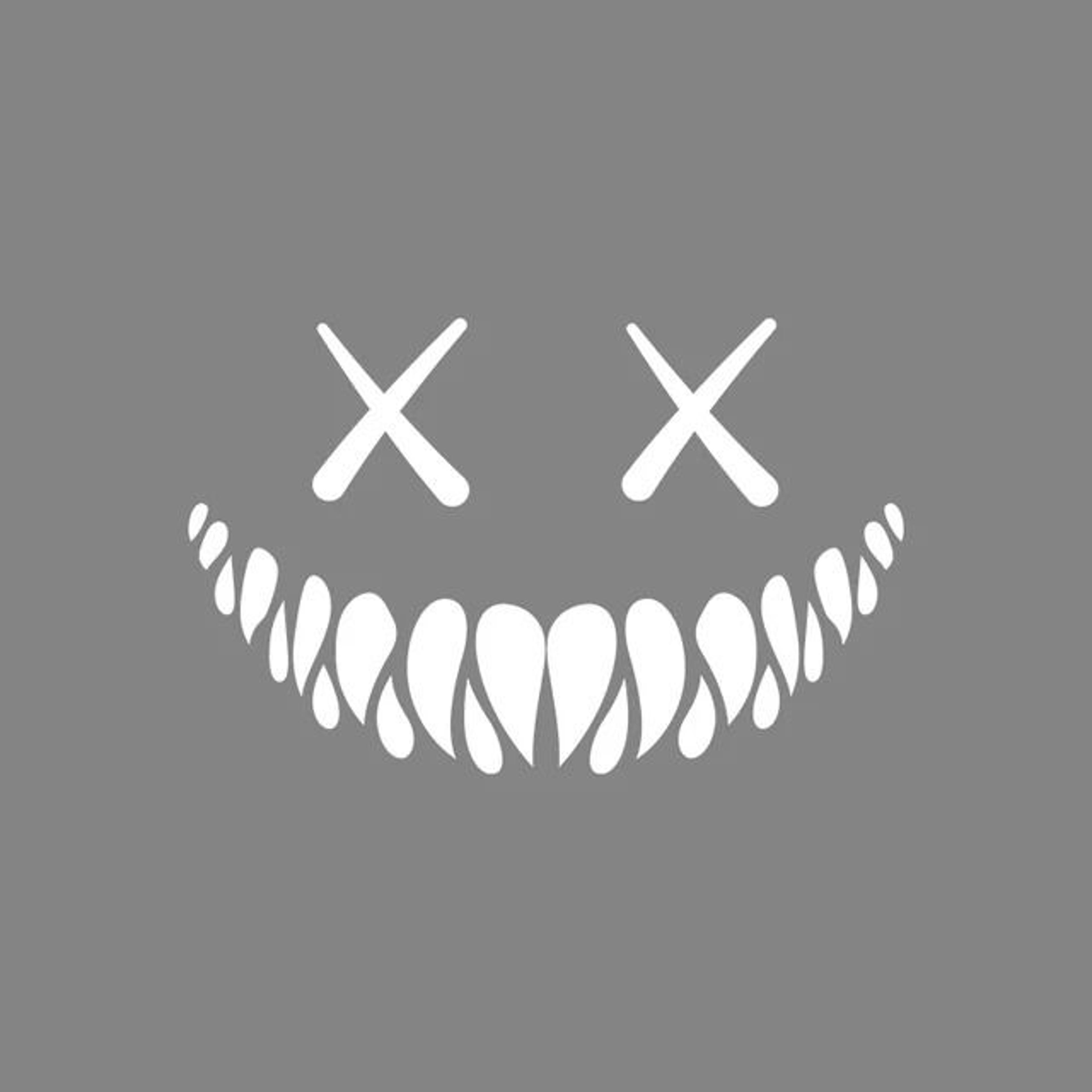 Demon Smiling Face Car Window Vinyl Sticker 7