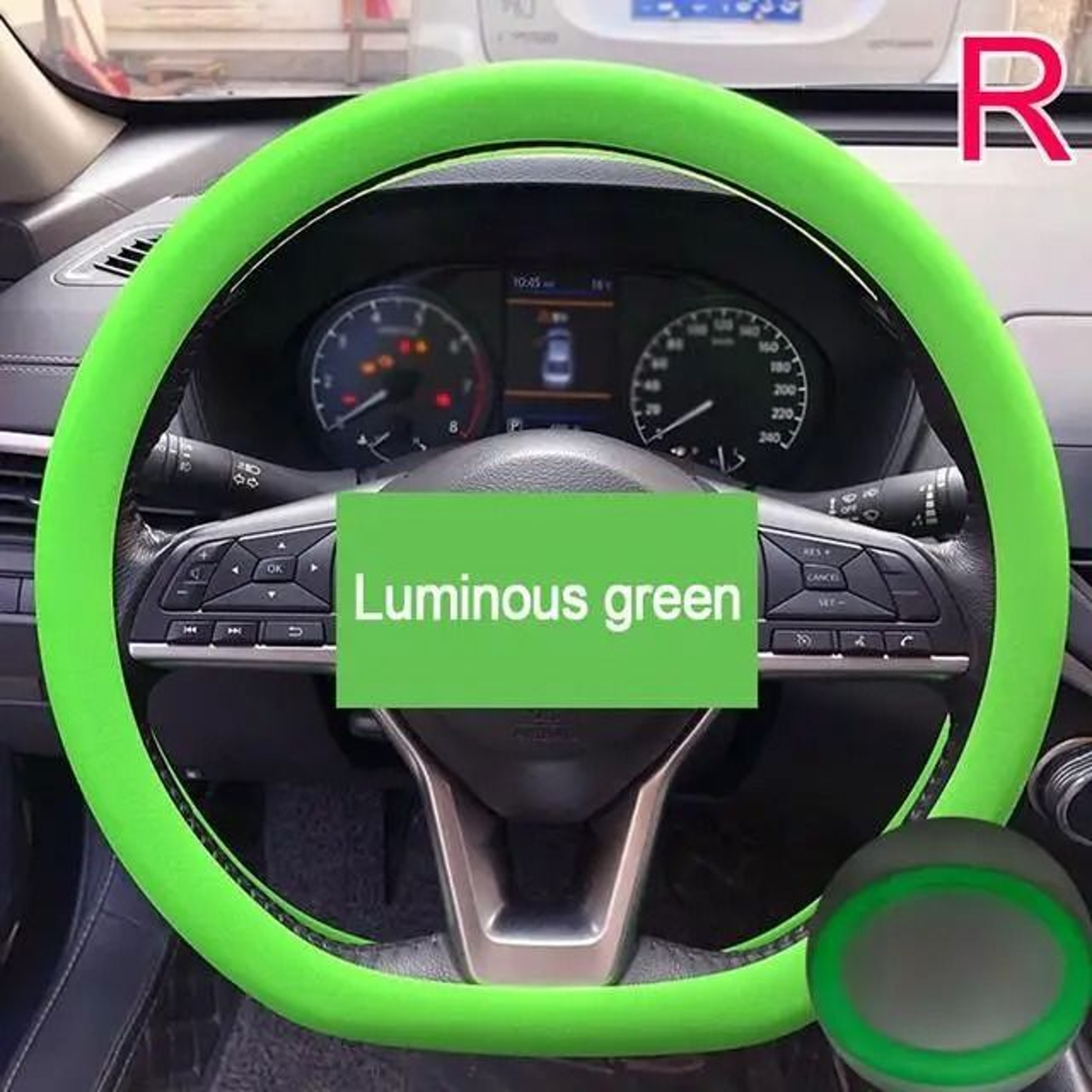 Universal Silicone Steering Wheel Cover With Soft Grip Texture 23