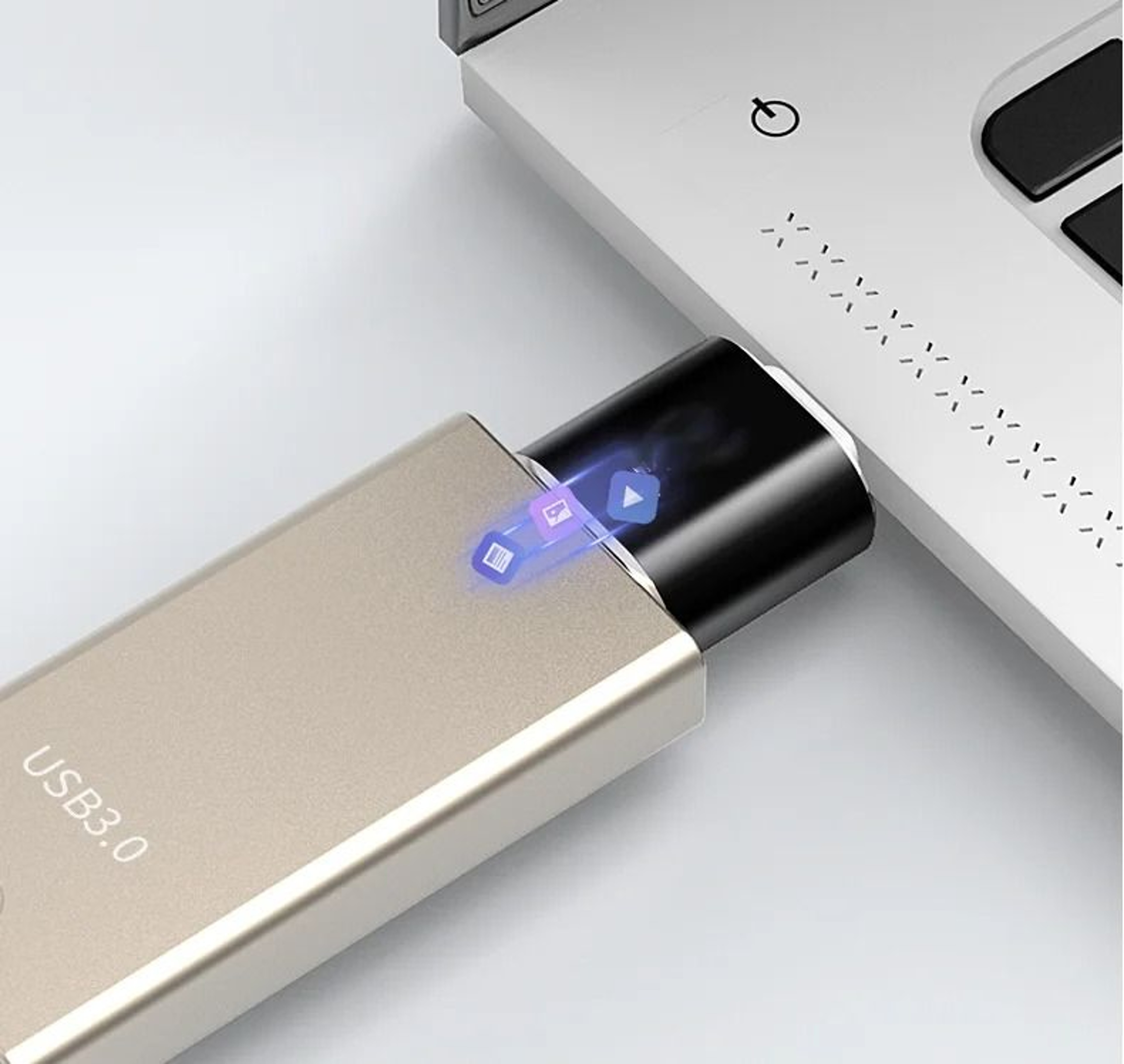 Type C To USB A Mini Charging Adapter For Car Use 5