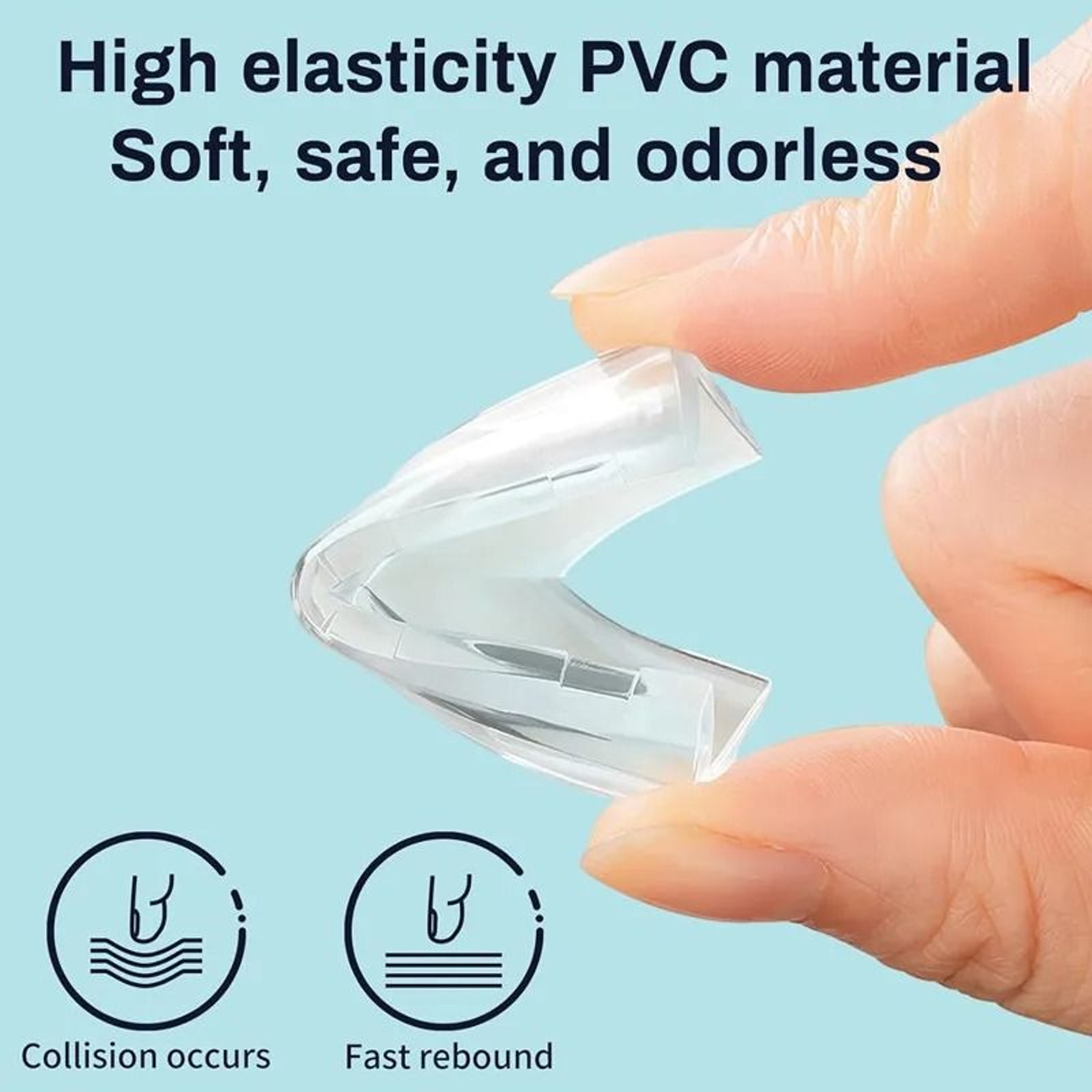 Clear Table Corner Protectors Baby Safety Furniture Guards Set 1