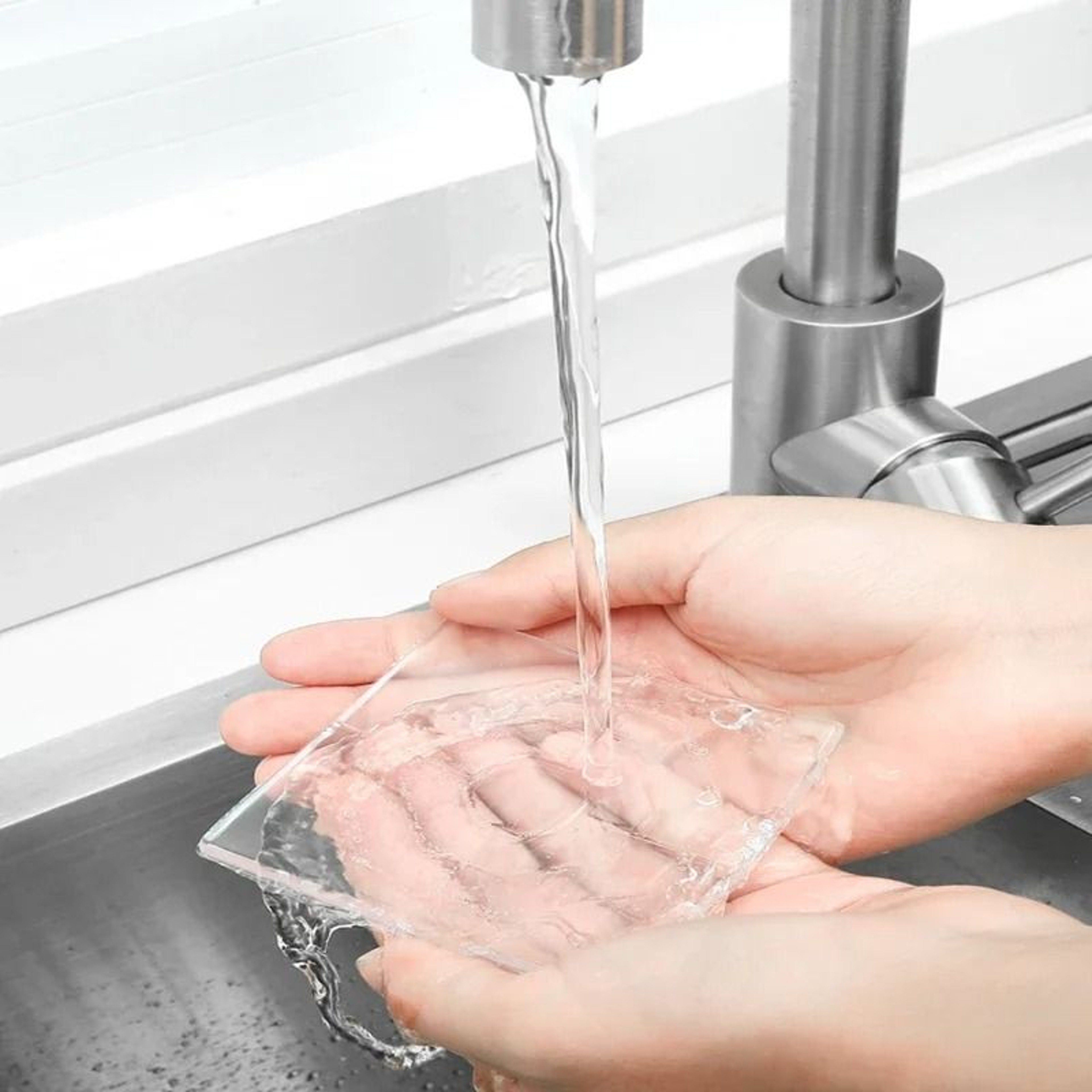 Transparent Silicone Furniture Foot Pads Anti Slip Floor Protectors 1