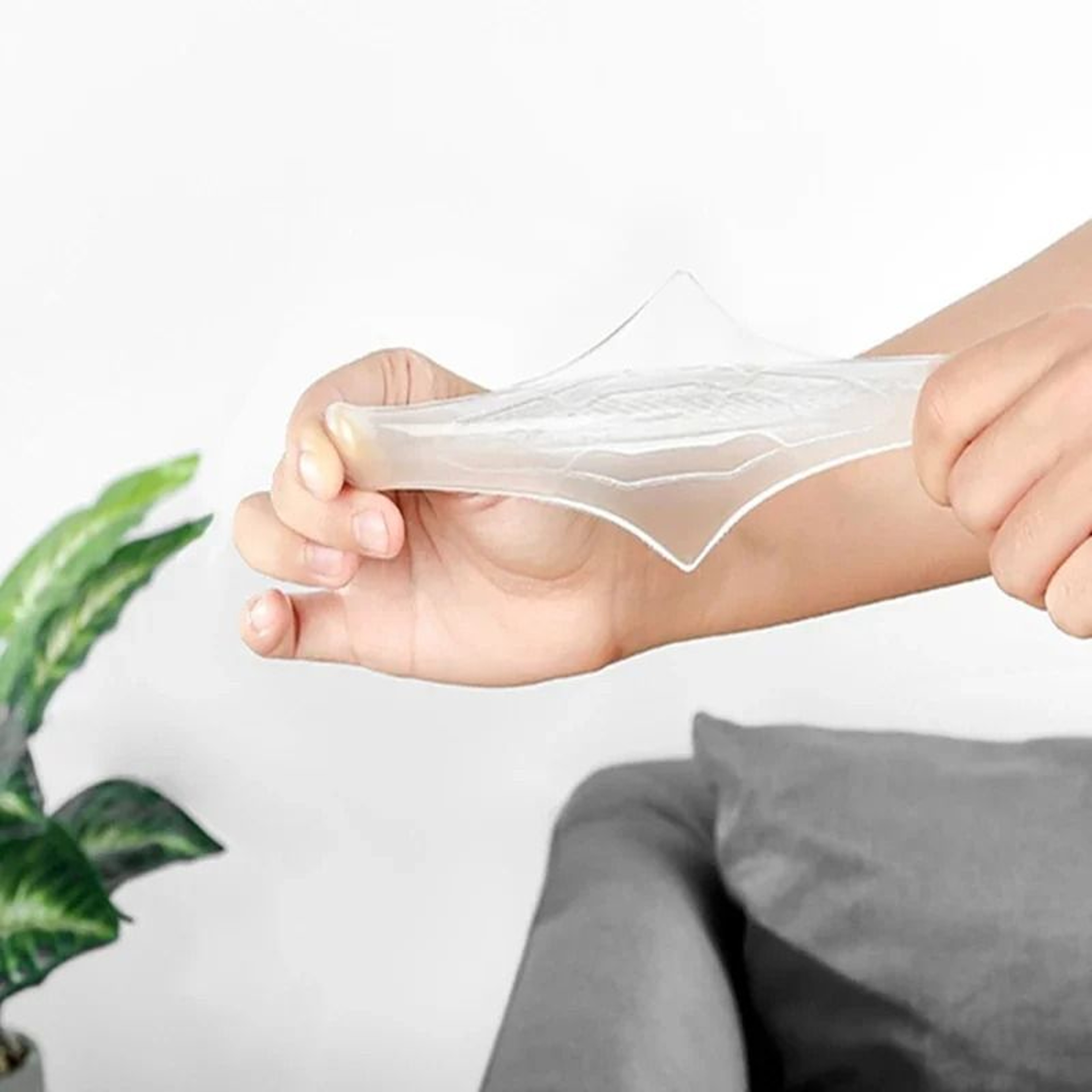 Transparent Silicone Furniture Foot Pads Anti Slip Floor Protectors 3