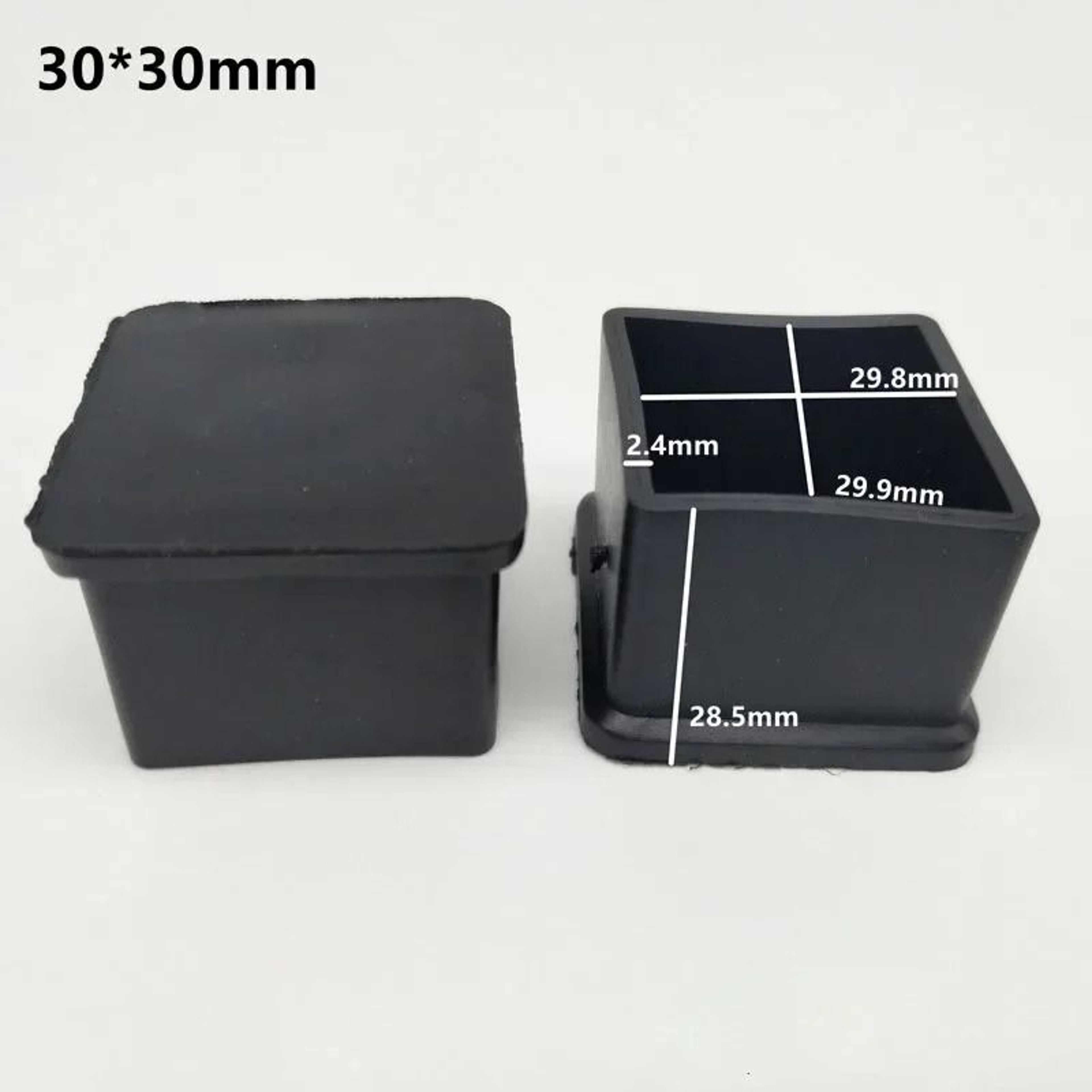 PVC Chair Leg Caps Furniture Feet Covers Floor Protector Pads Set 22