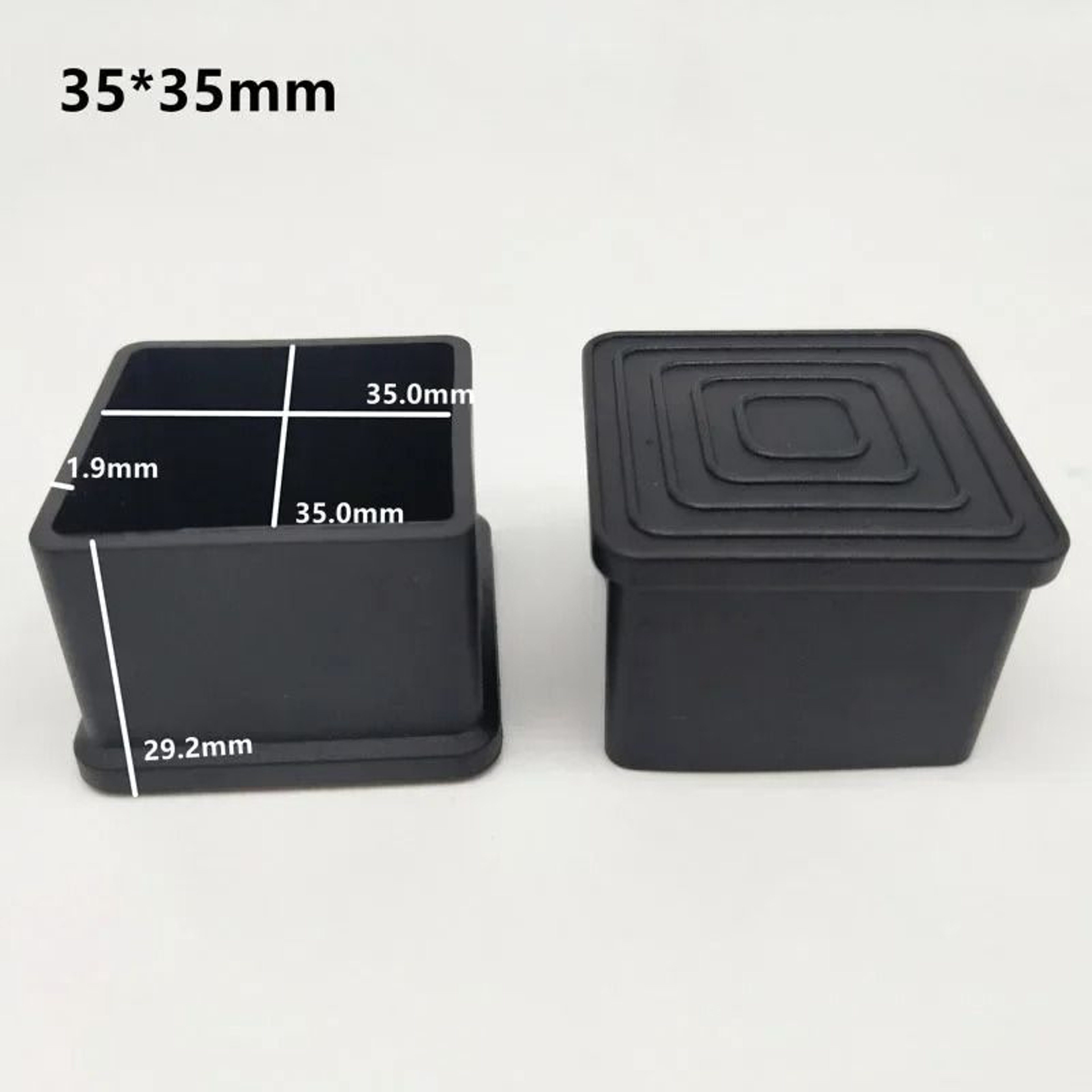 PVC Chair Leg Caps Furniture Feet Covers Floor Protector Pads Set 23