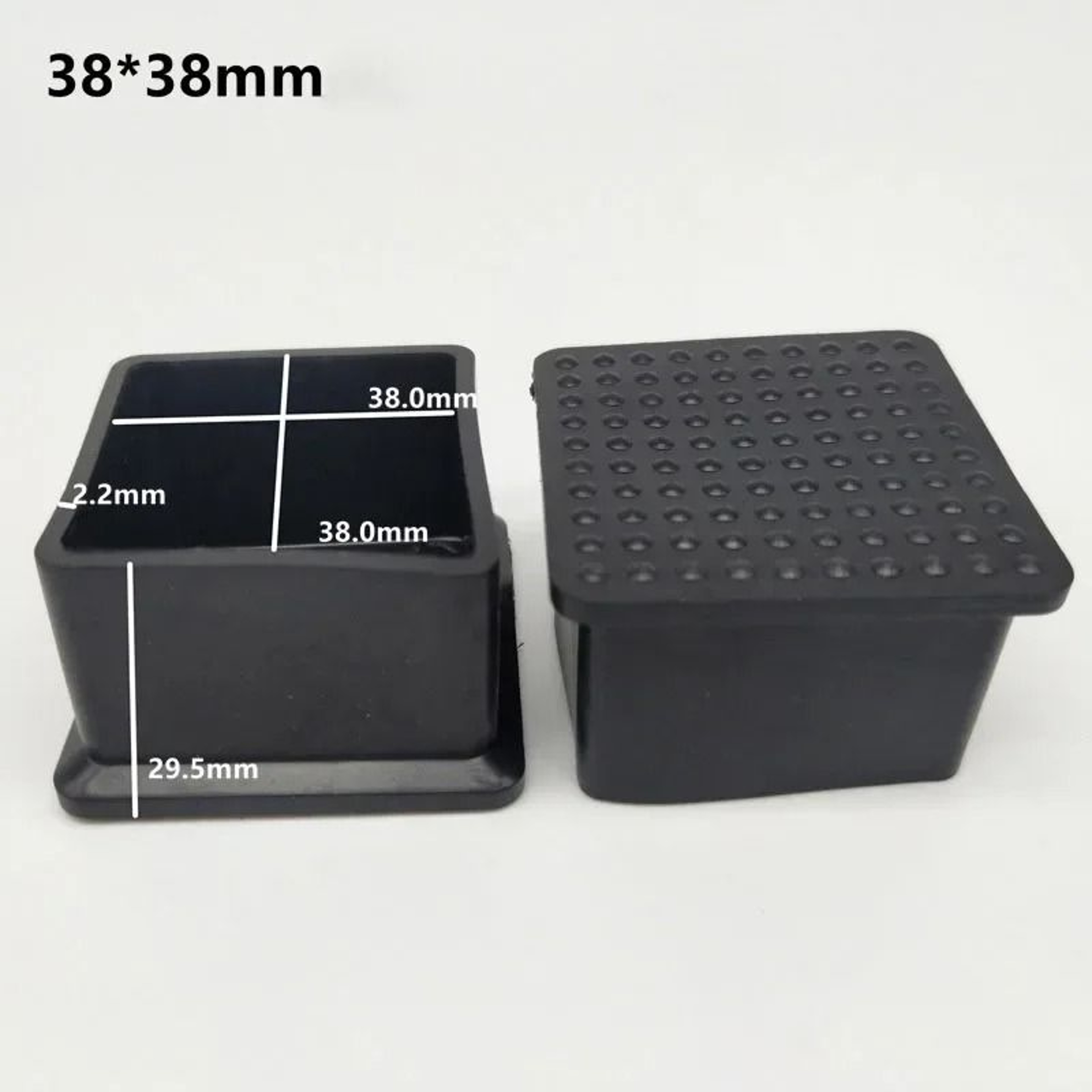 PVC Chair Leg Caps Furniture Feet Covers Floor Protector Pads Set 24
