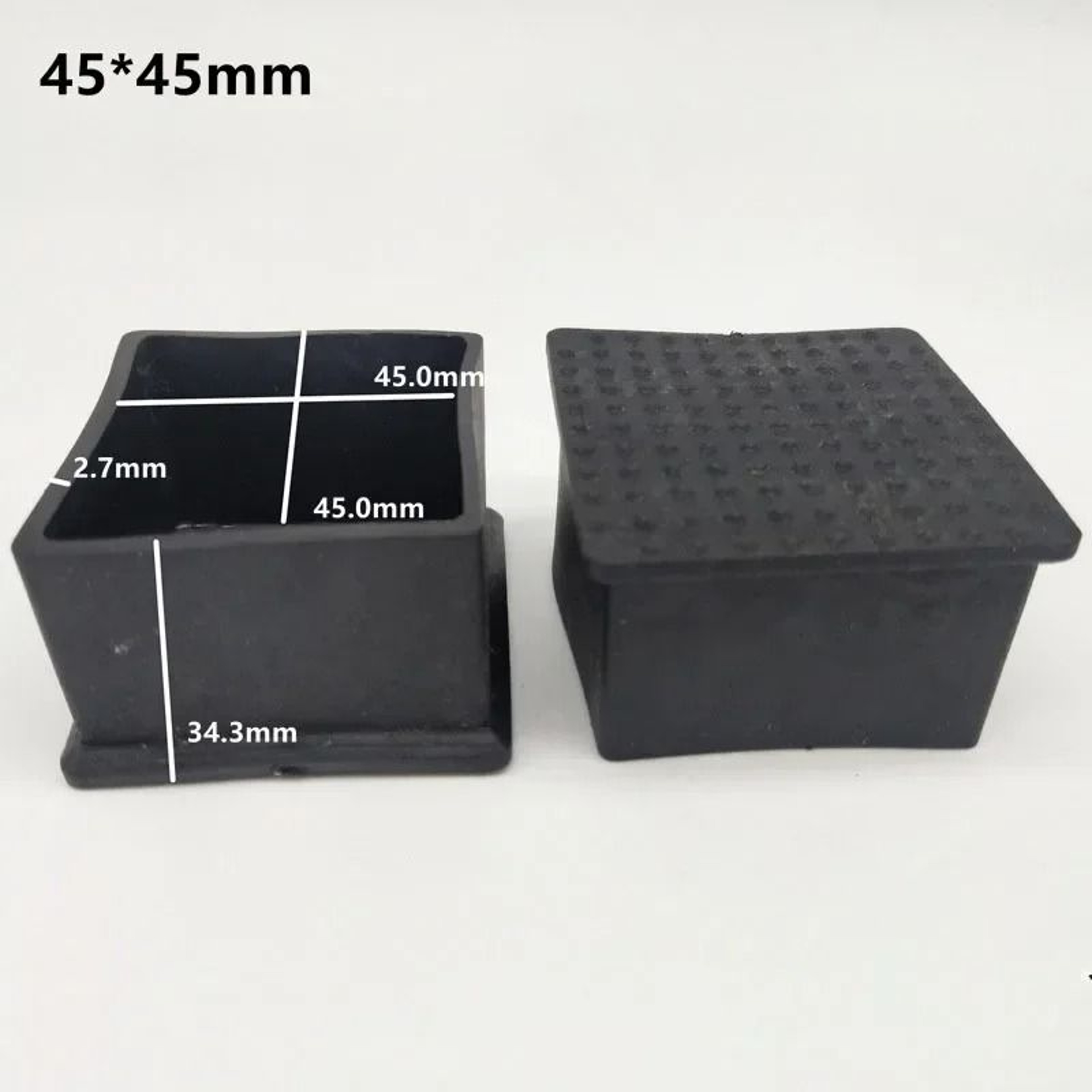 PVC Chair Leg Caps Furniture Feet Covers Floor Protector Pads Set 26