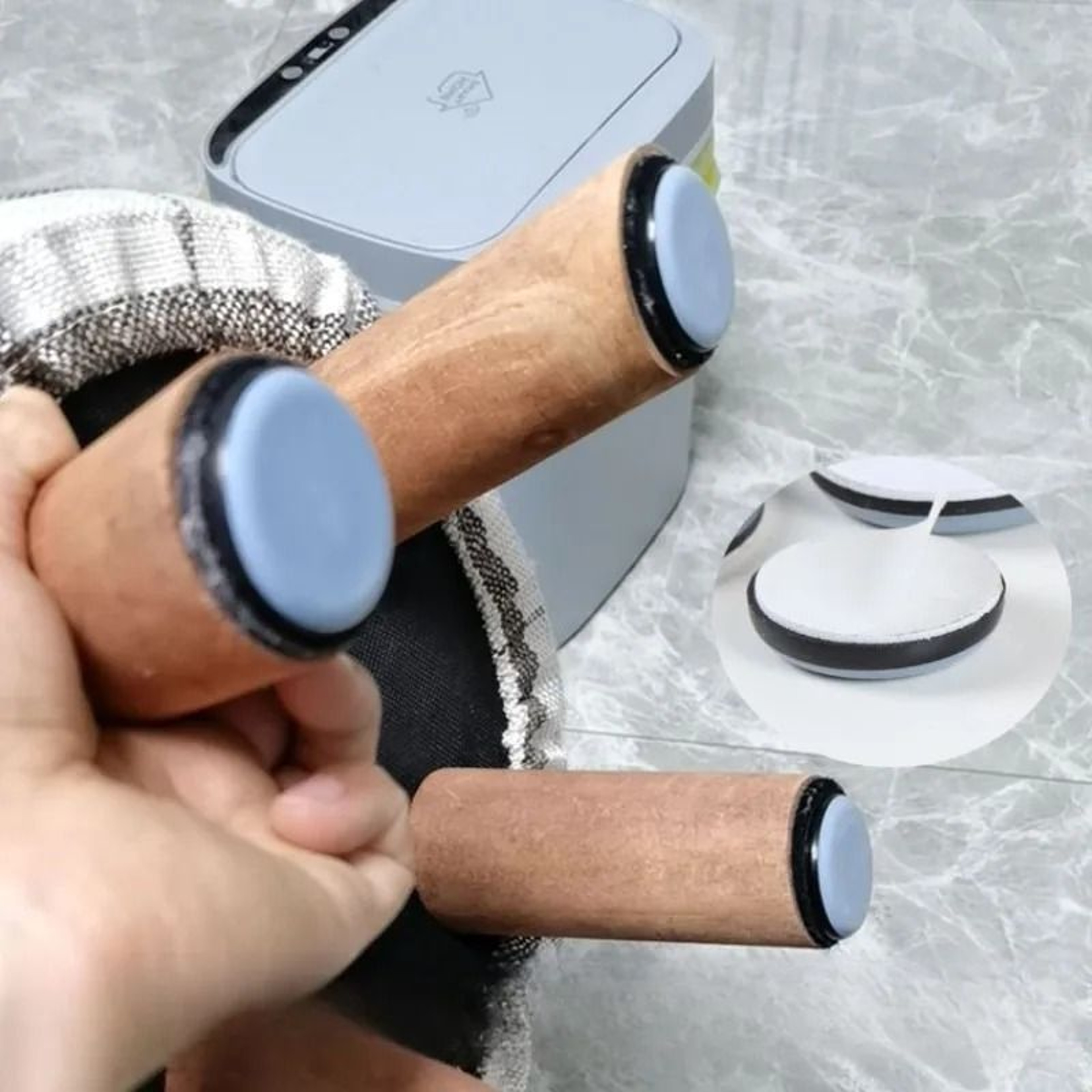 Self Adhesive PTFE Furniture Gliders Sliding Pads For Chairs And Tables 1