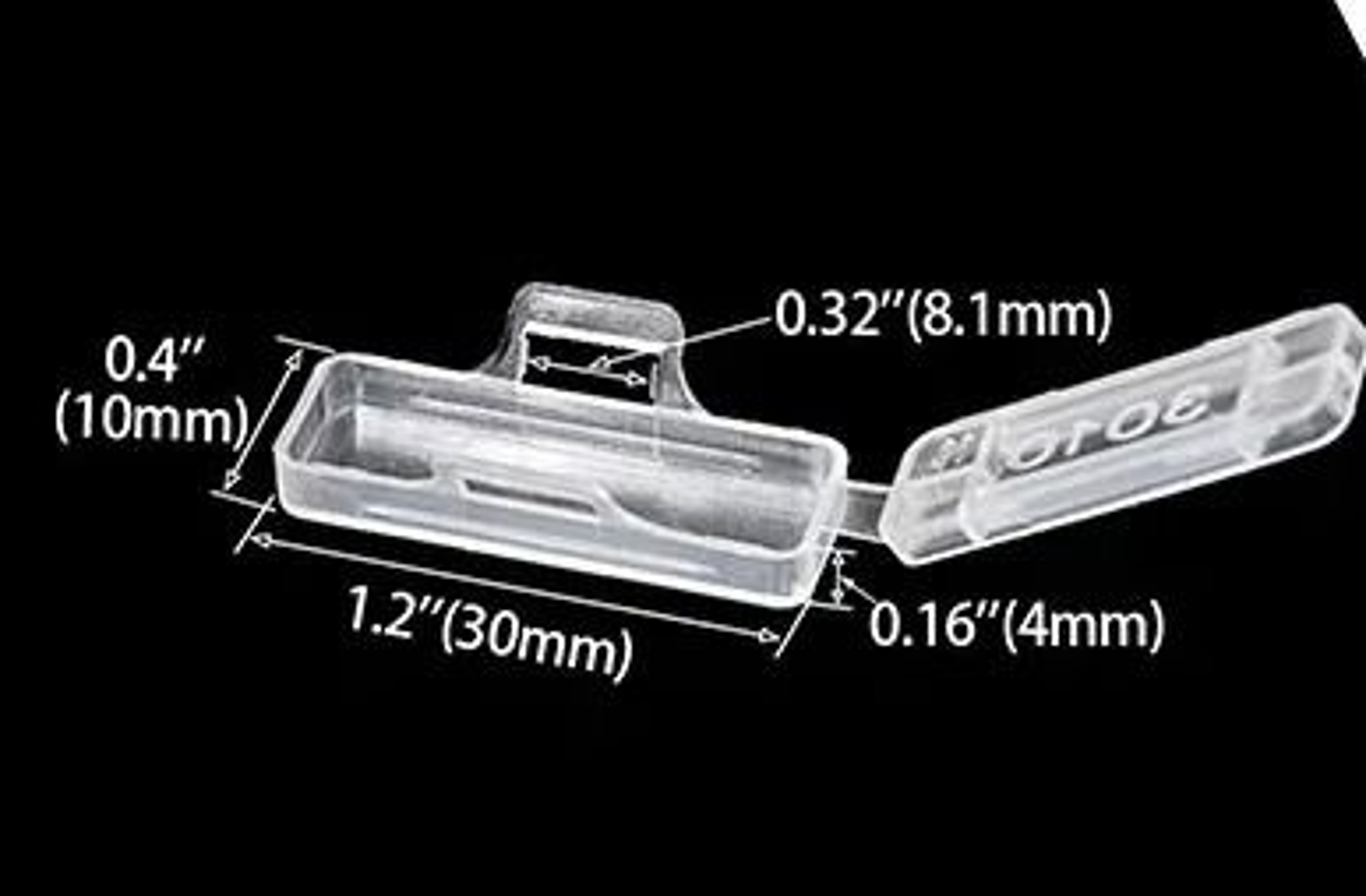Plastic Waterproof Cable Label Marker Tags For Wire Identification Set 6