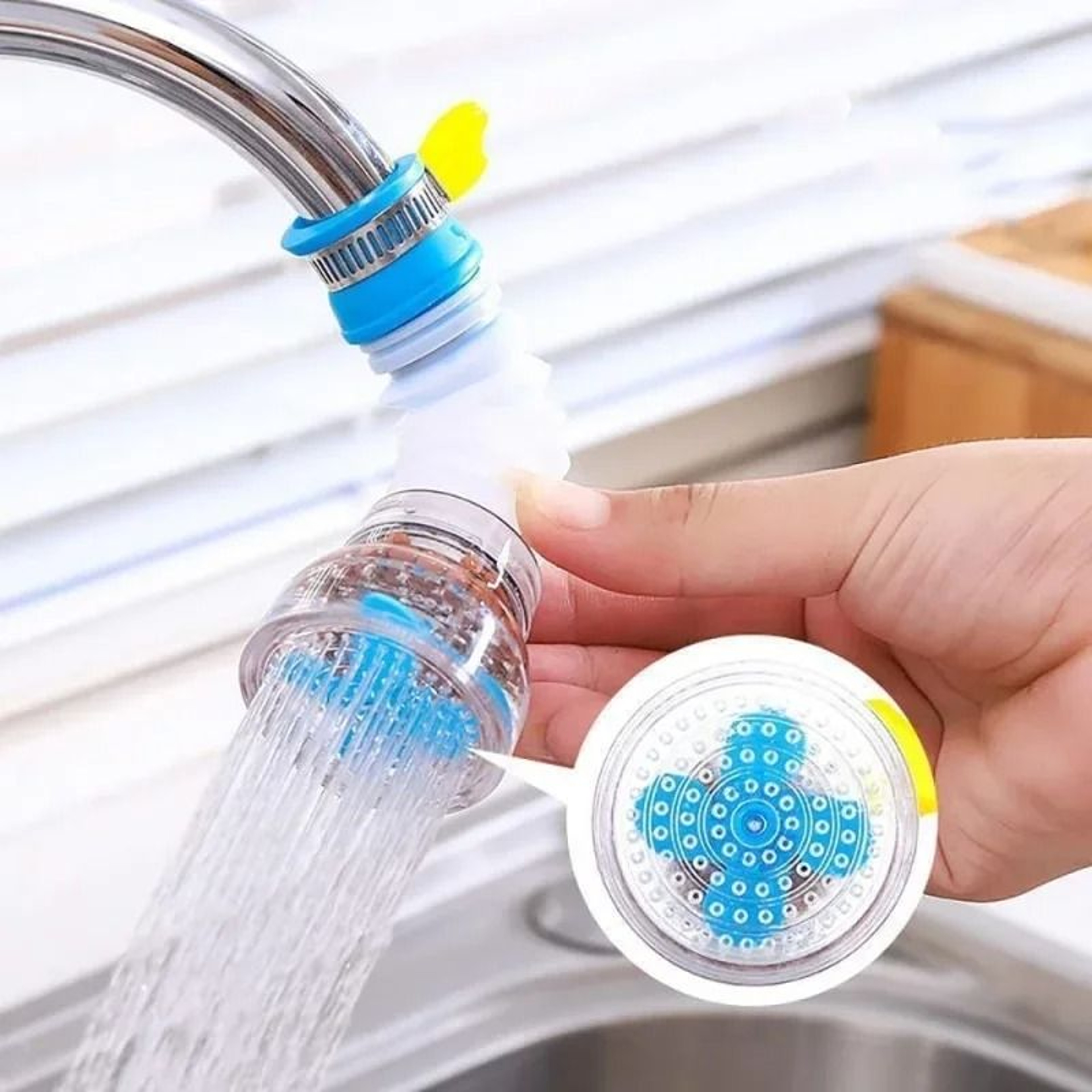 Retractable Faucet Extender Filter Nozzle Anti Splash Water Purifier 2