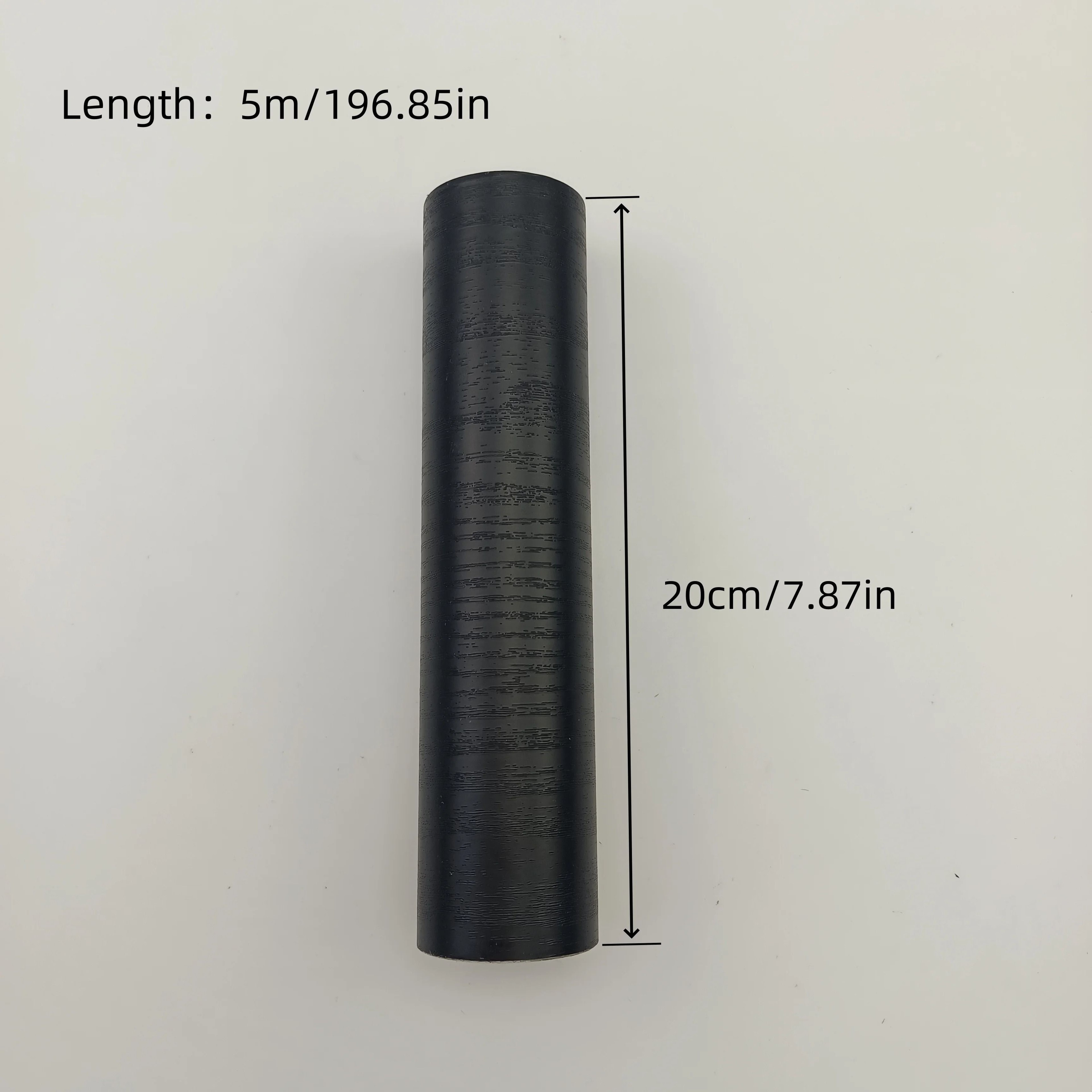 White Wood Grain PVC Door Frame Repair Sticker Trim 1