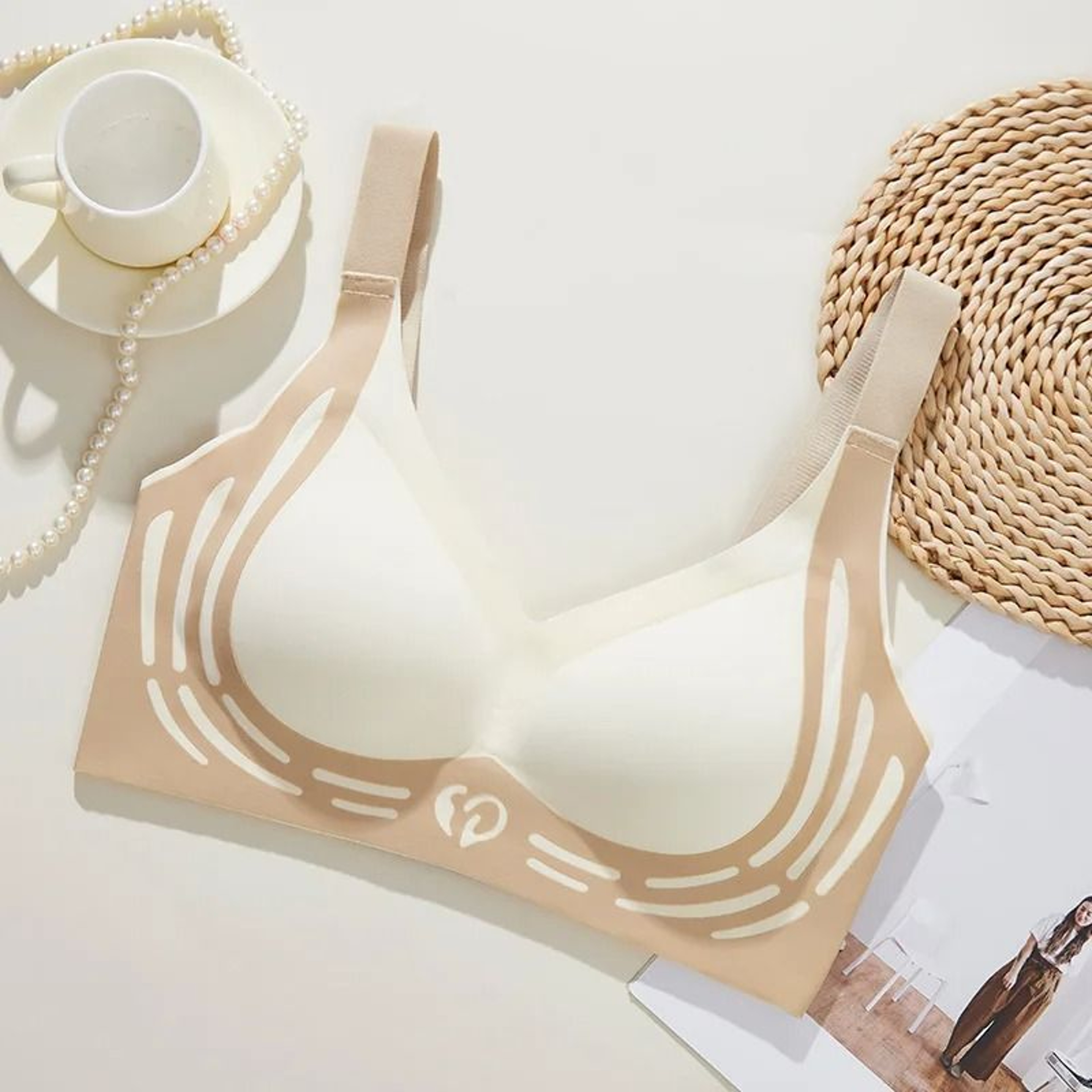 Plus Size Seamless Everyday Support Bra For Women 7