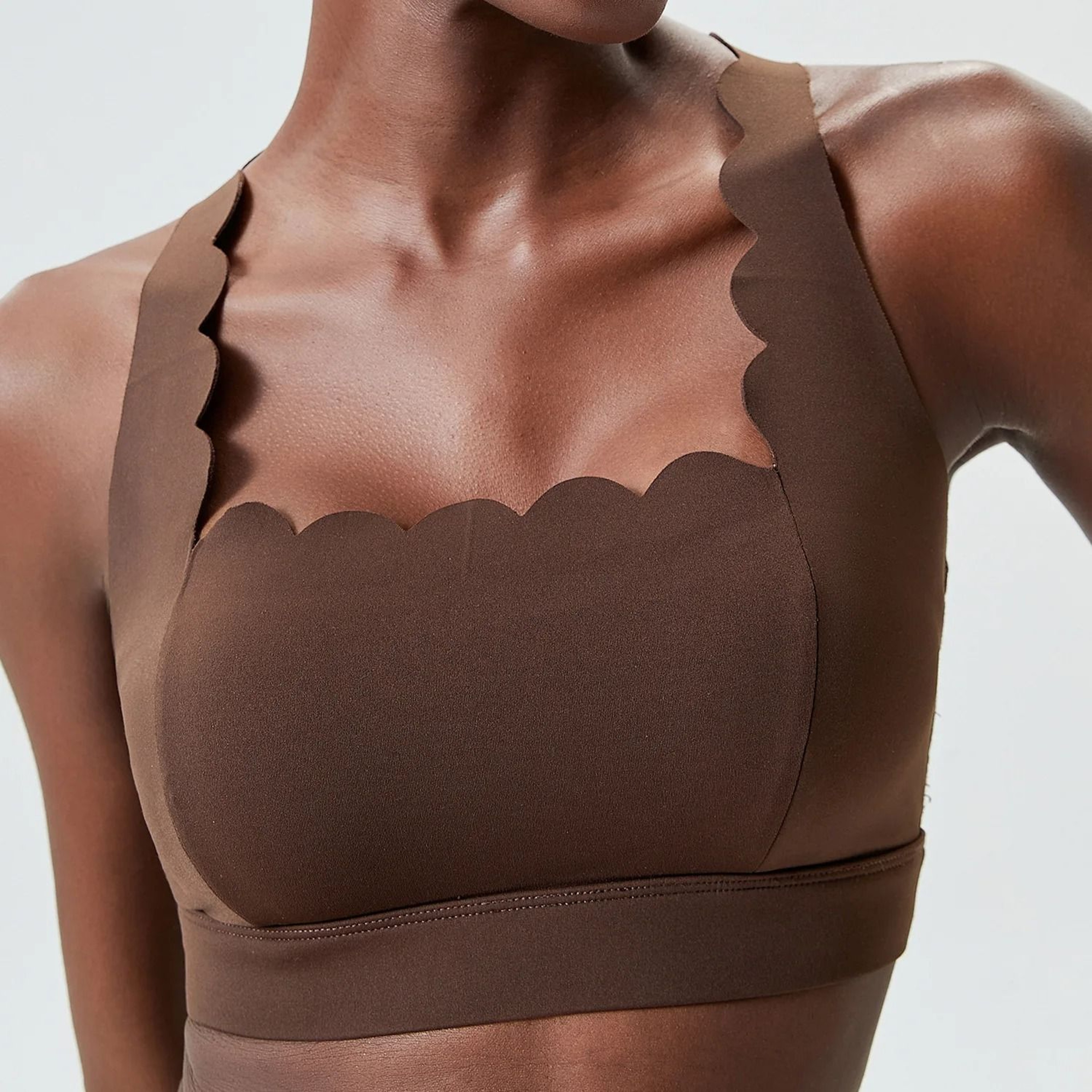 Buttery Soft Square Neck Fitness Yoga Bra For Women 4