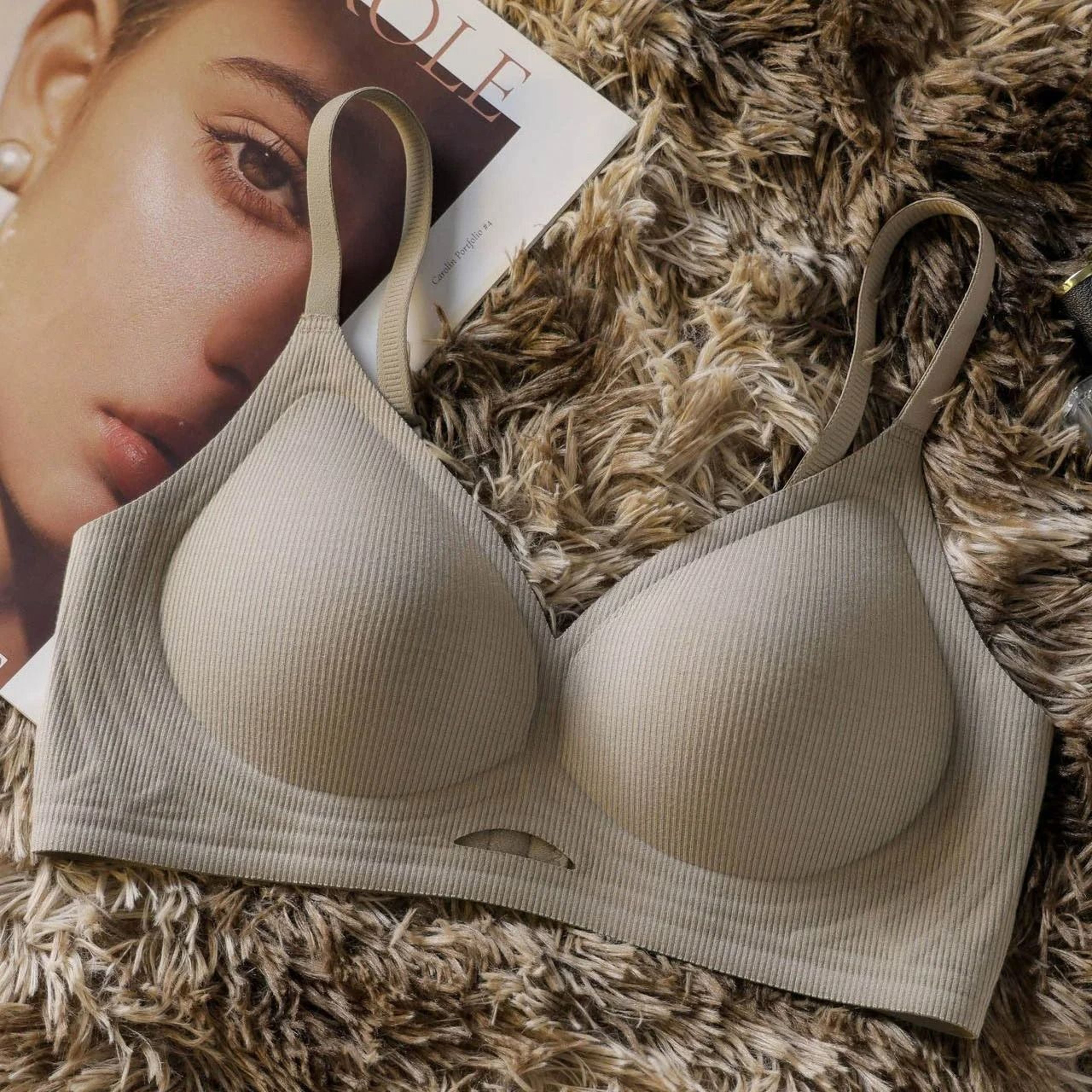 Seamless Breathable Push Up Sports Bra Without Underwire For Women 8