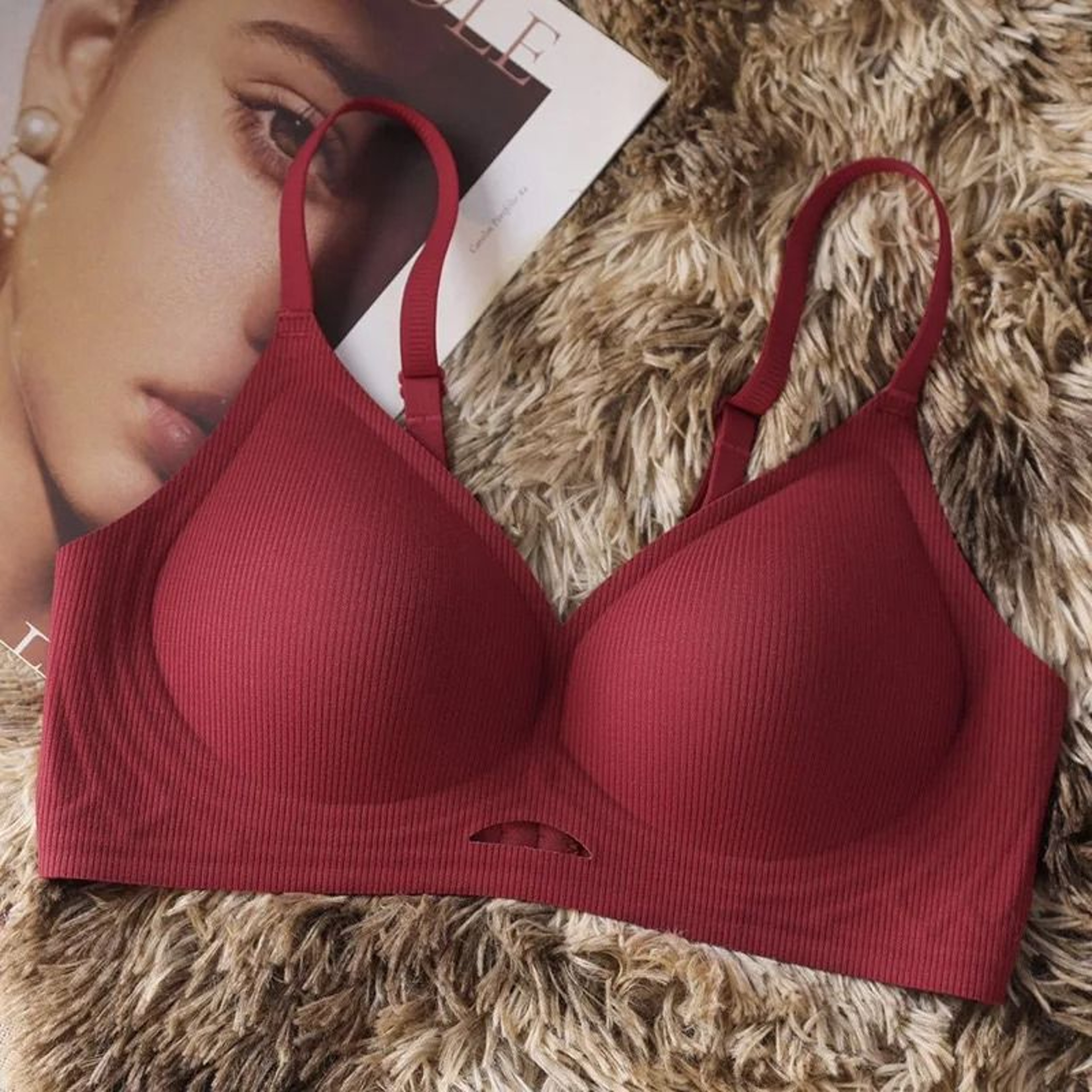 Seamless Breathable Push Up Sports Bra Without Underwire For Women 12