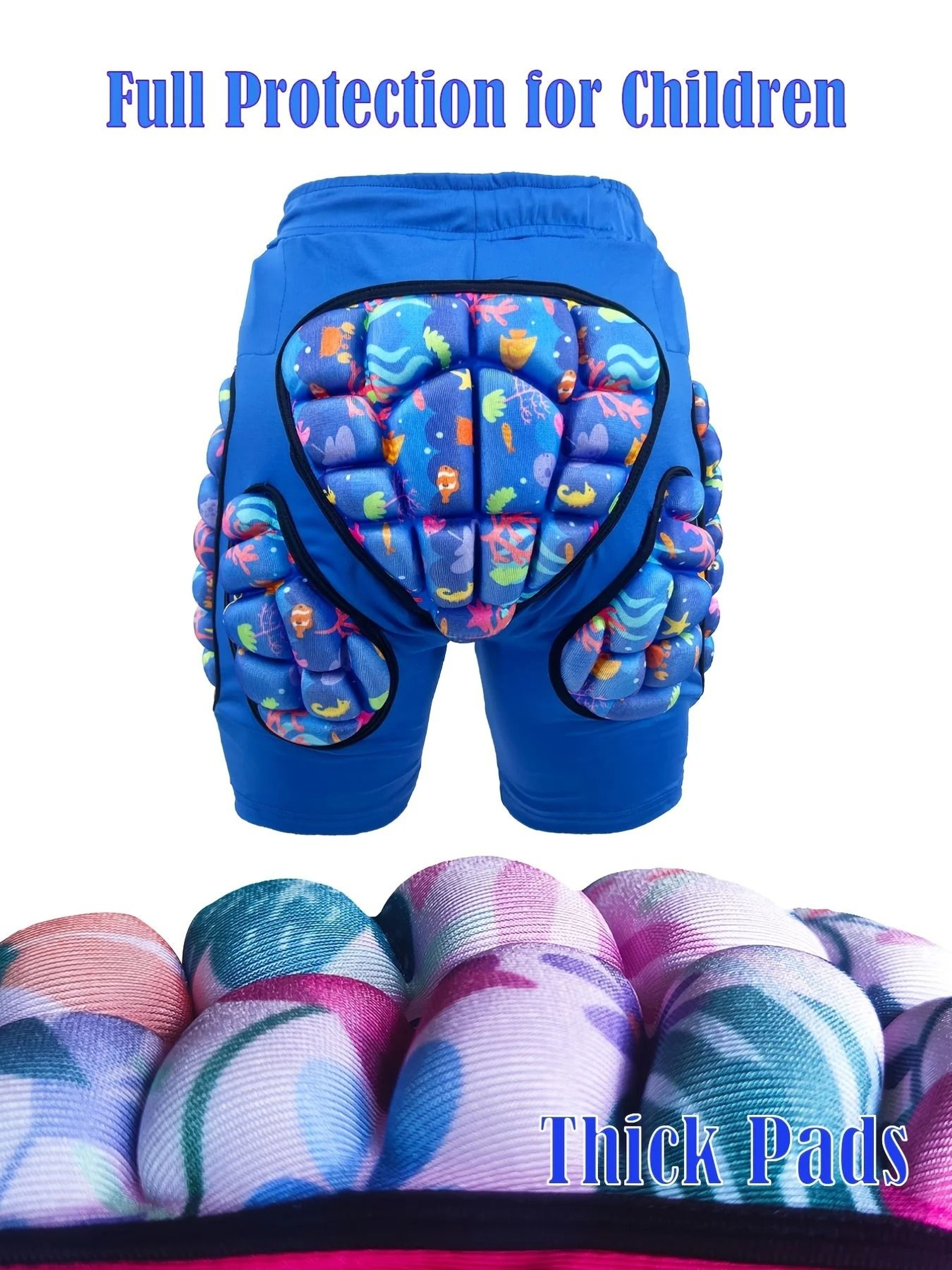 AVIVOR Kids Protective Padded Shorts For Snowboarding Skating And Skiing With 3D Hip Protection 3