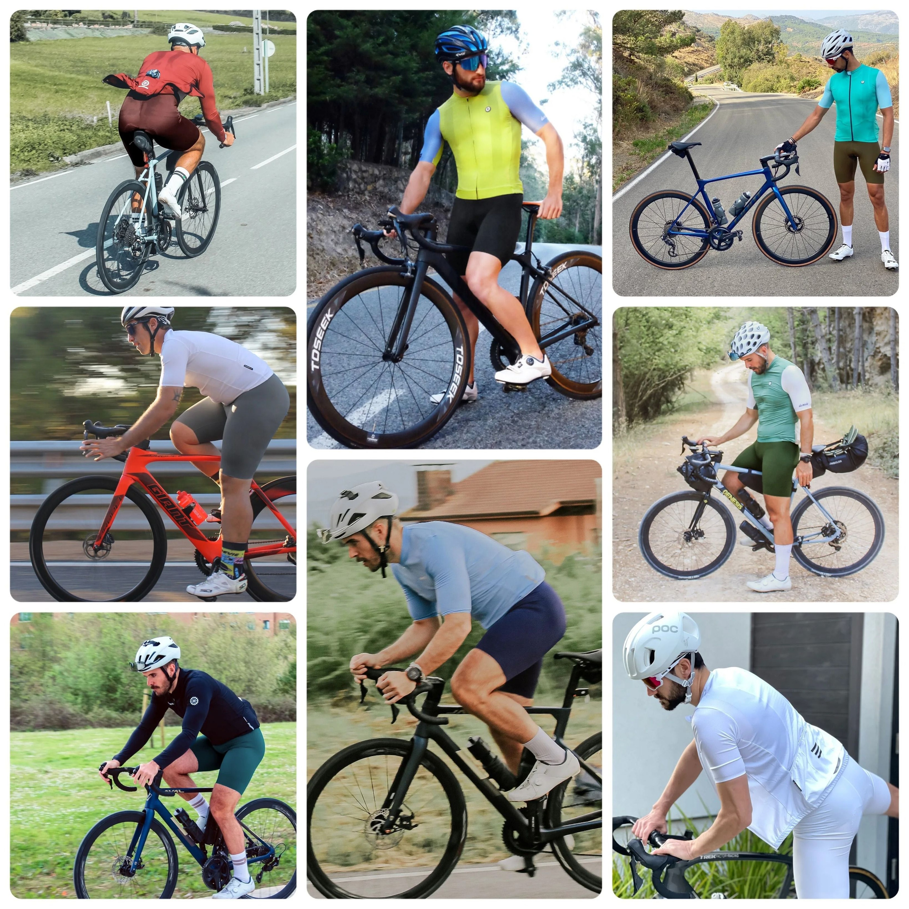Mens Pro Level Seamless Cycling Bib Shorts With Long Ride Padding 2
